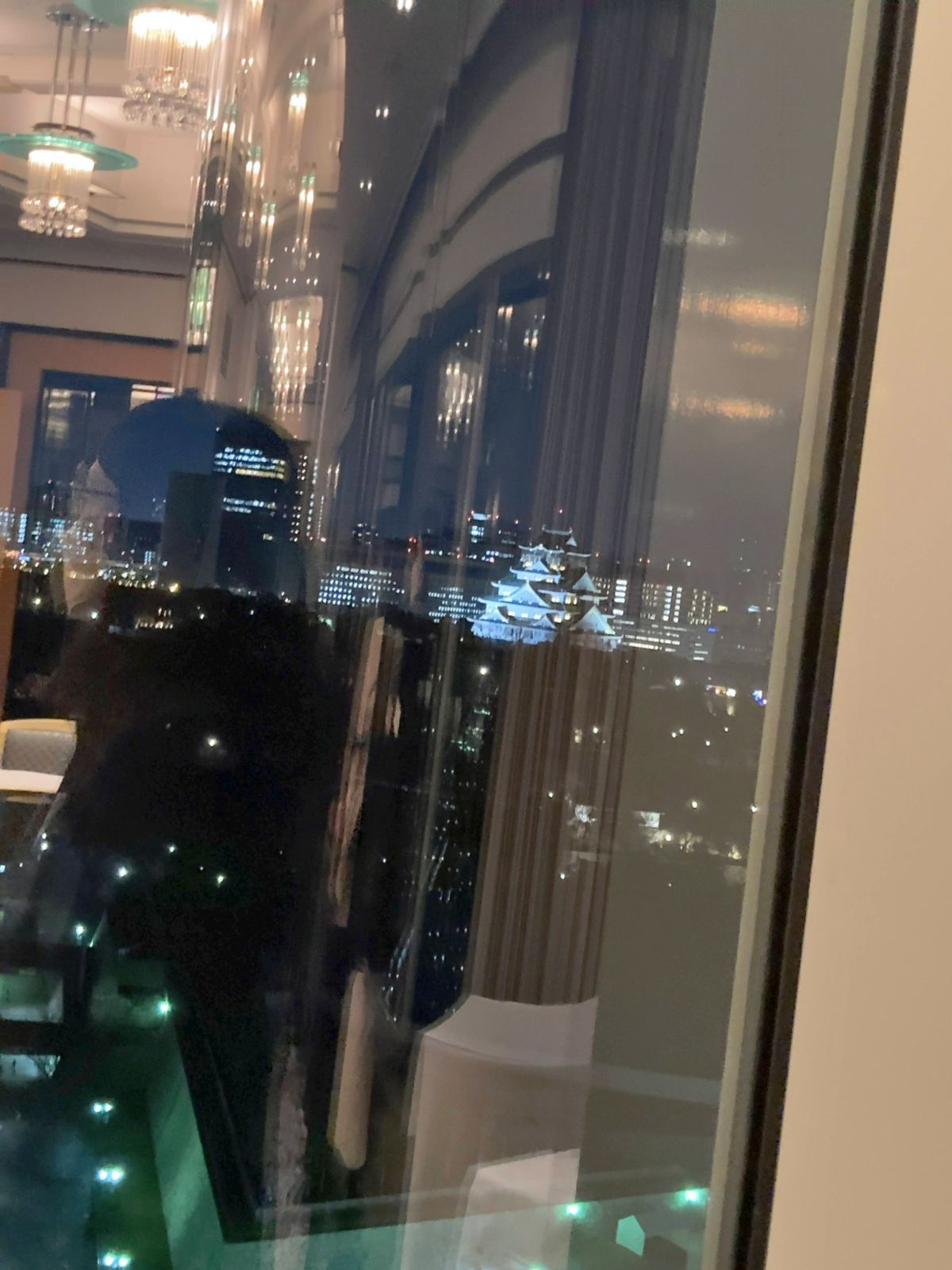 夜の大阪城