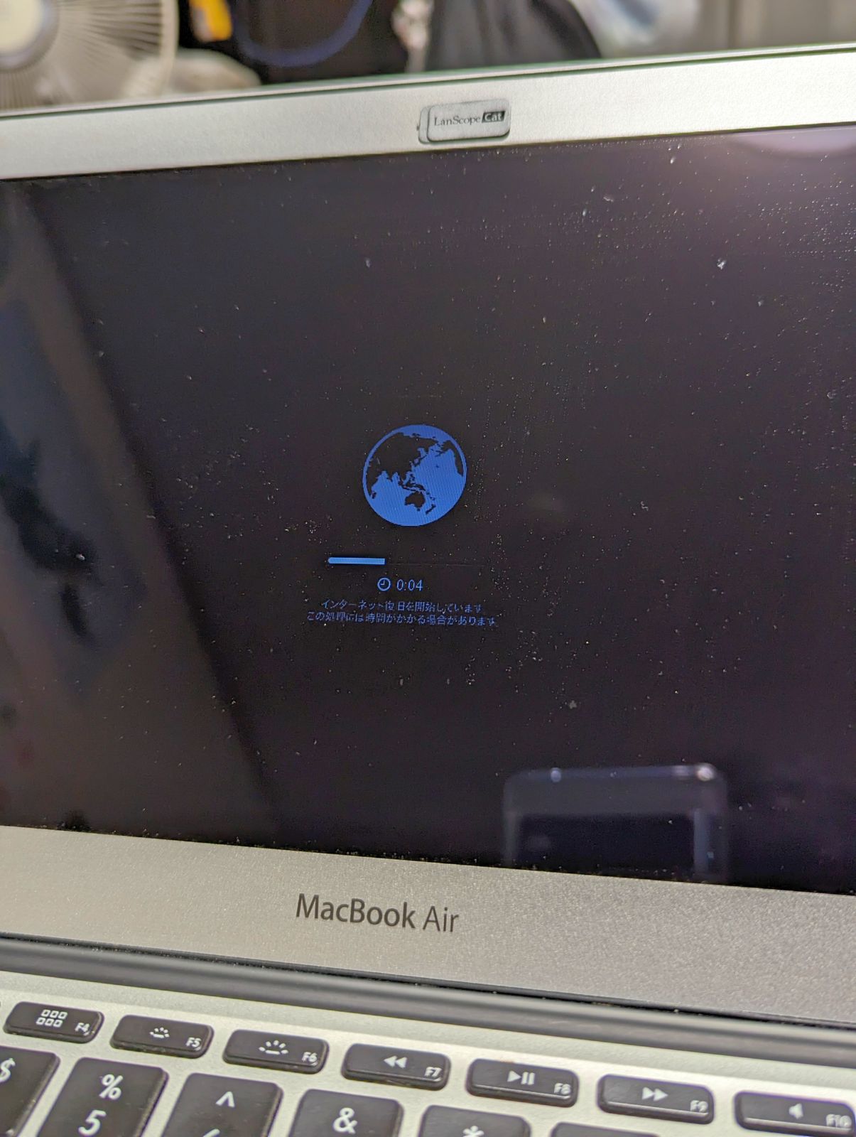 MacBook Airの復元