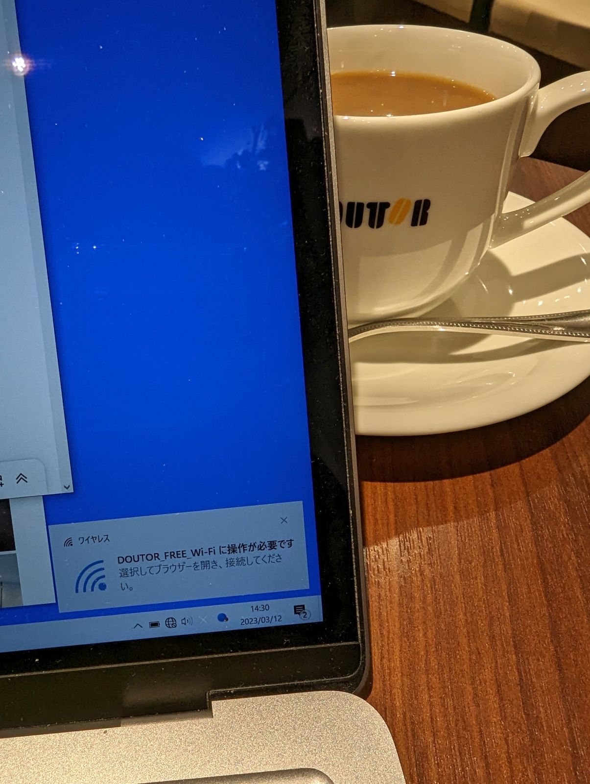 本日のコーヒー