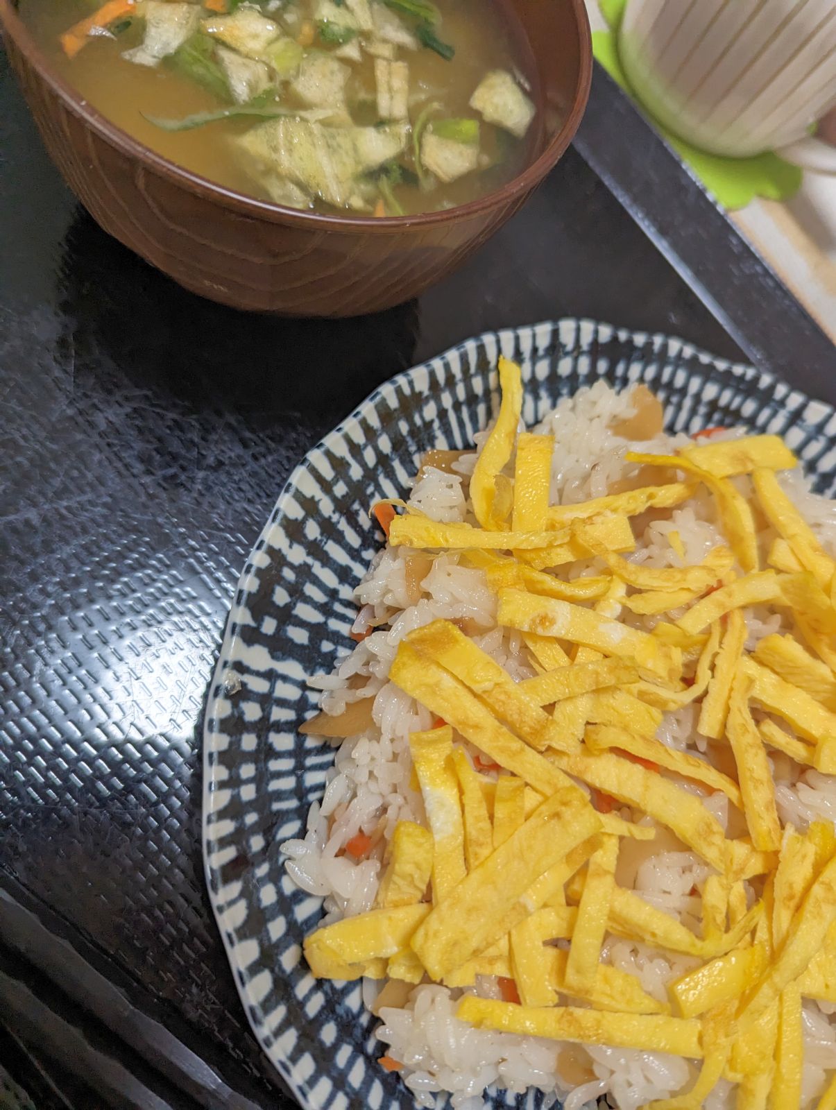 本日の朝食兼昼食