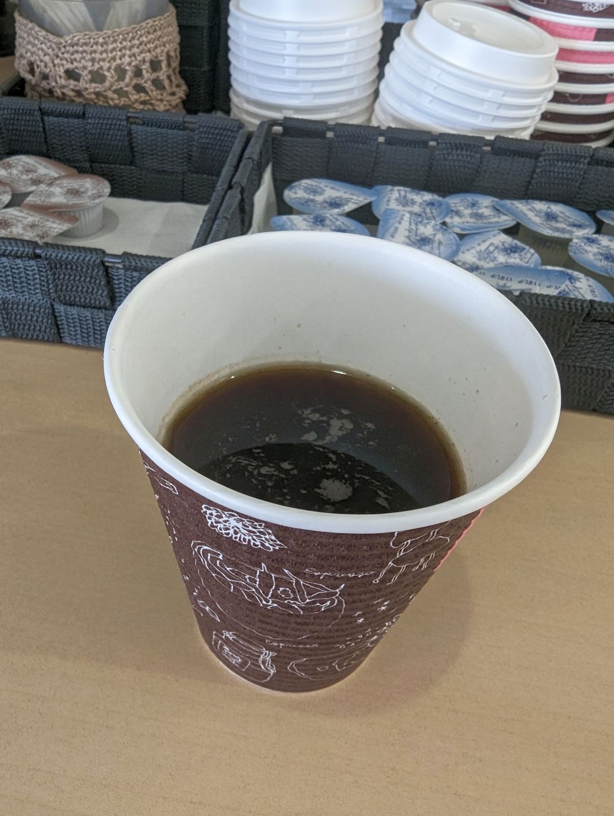 コーヒーの味