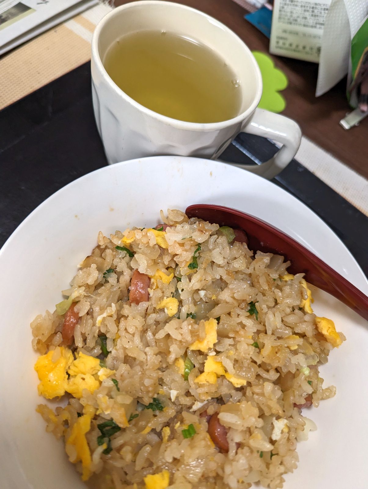 本日の朝食兼昼食