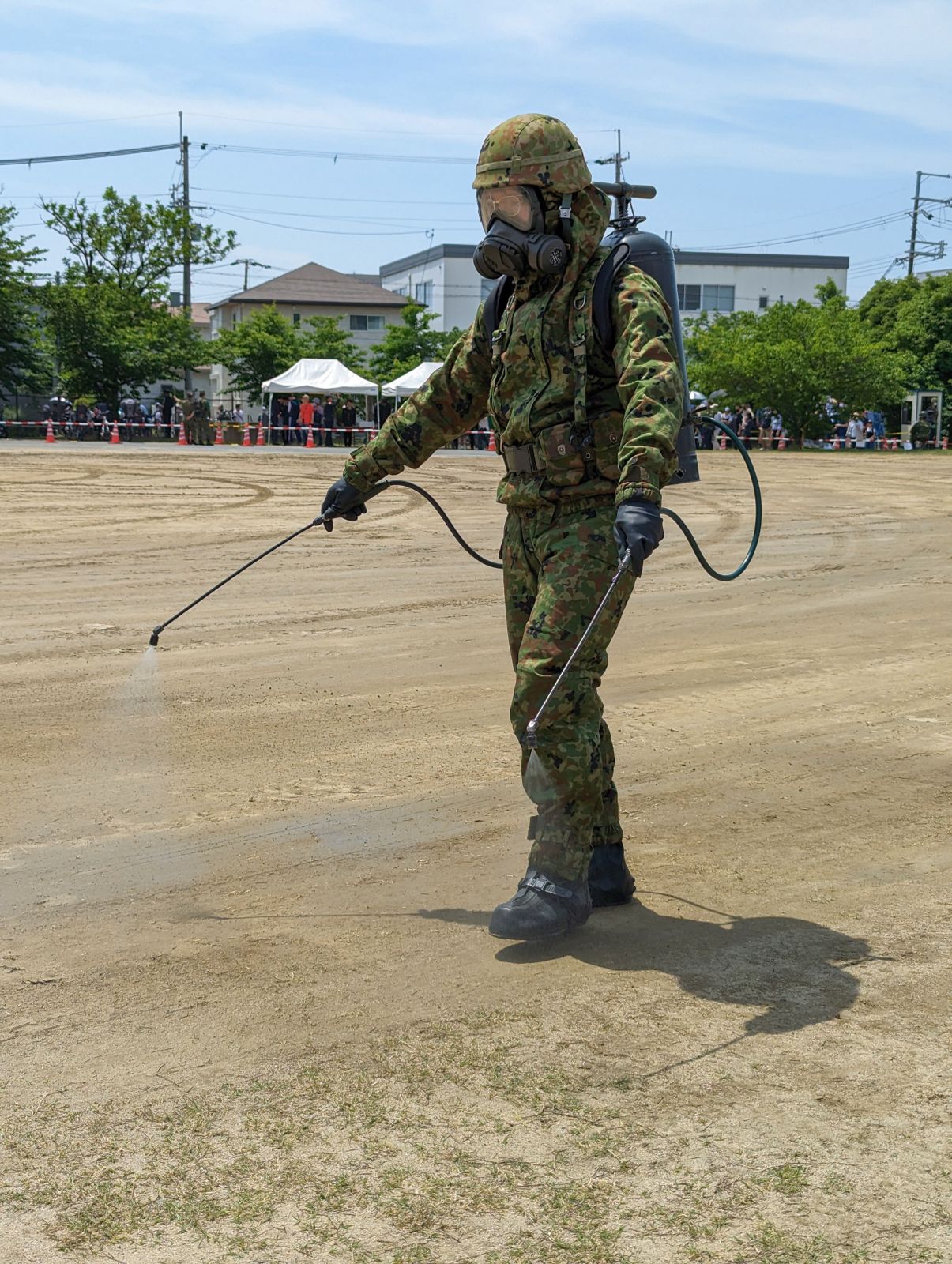 化学処理班デモンストレーション