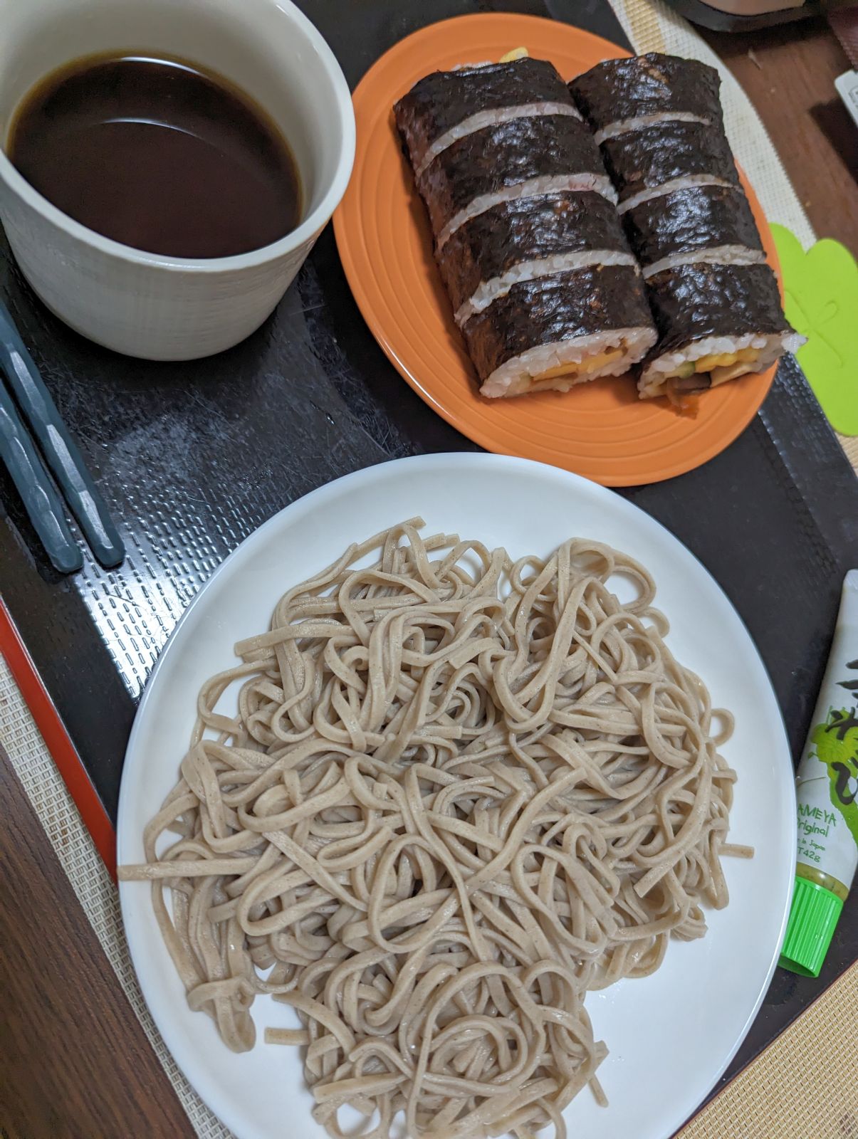 本日の朝食兼昼食