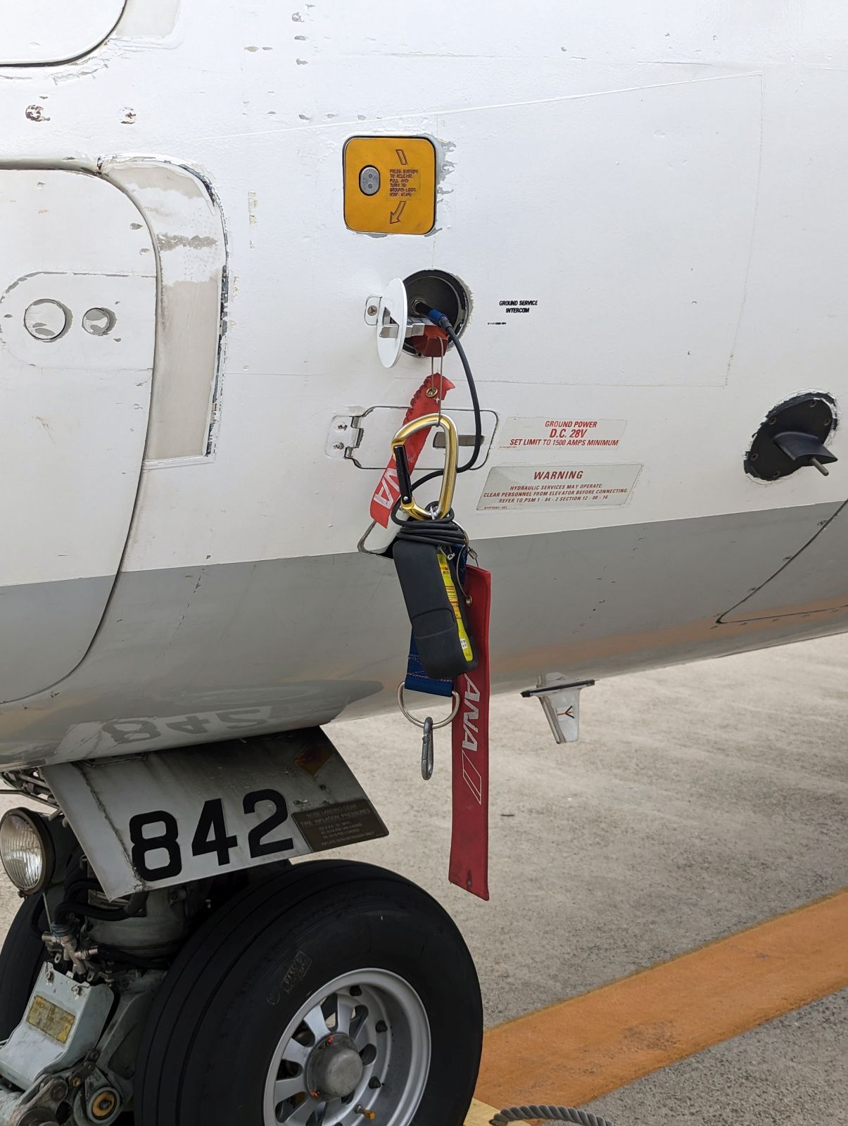 ANAのREMOVE BEFORE FLIGHT
