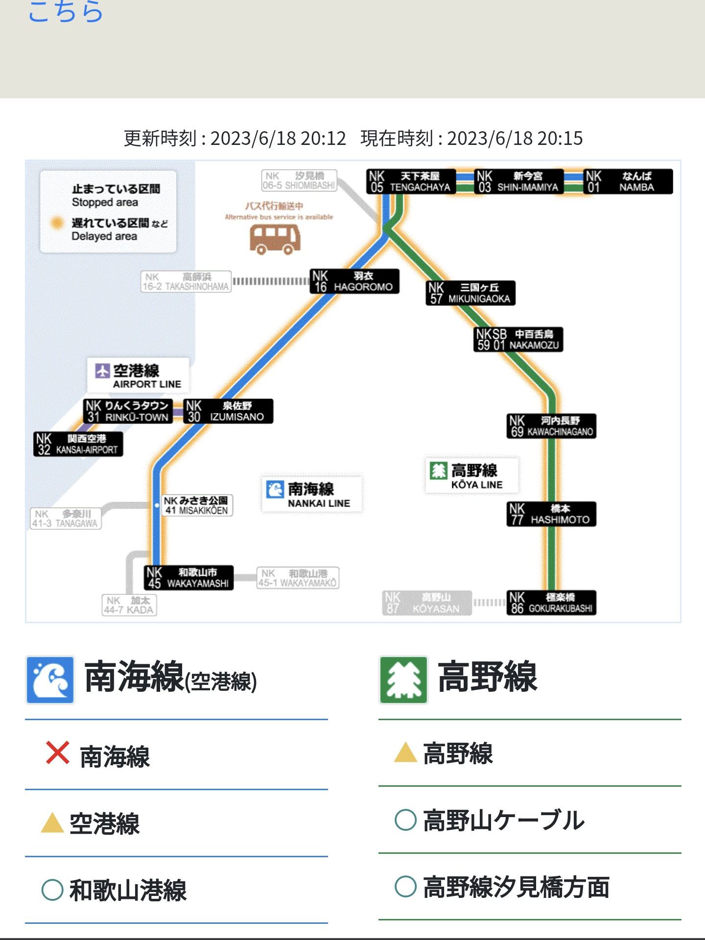 運転状況