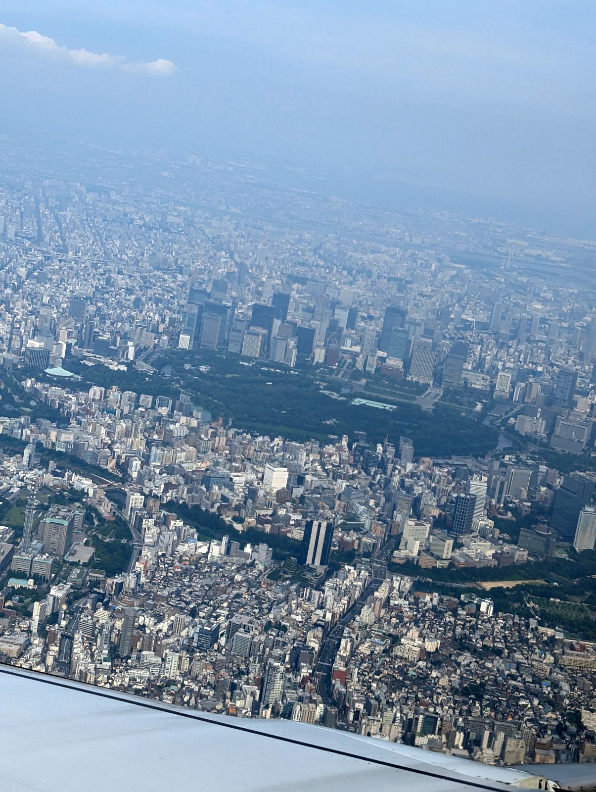東京駅と皇居