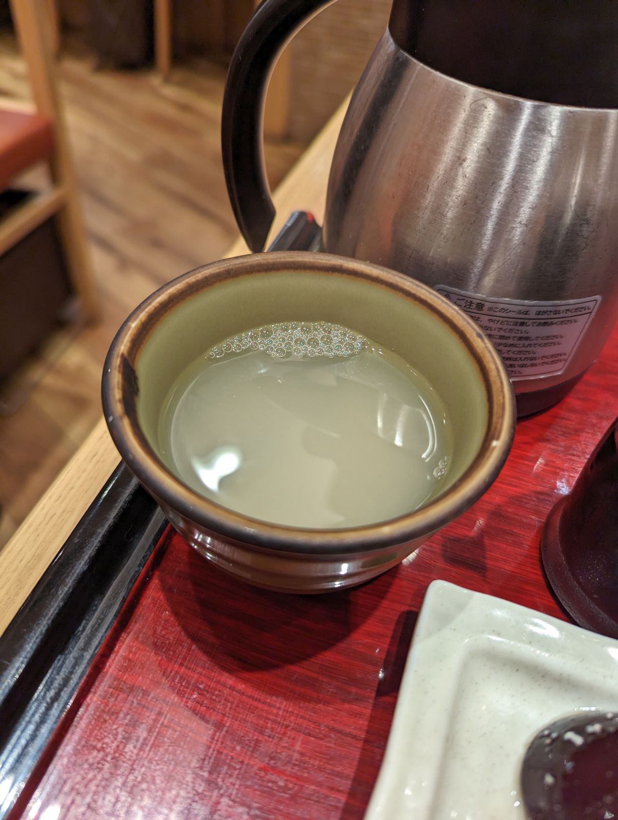 そば湯