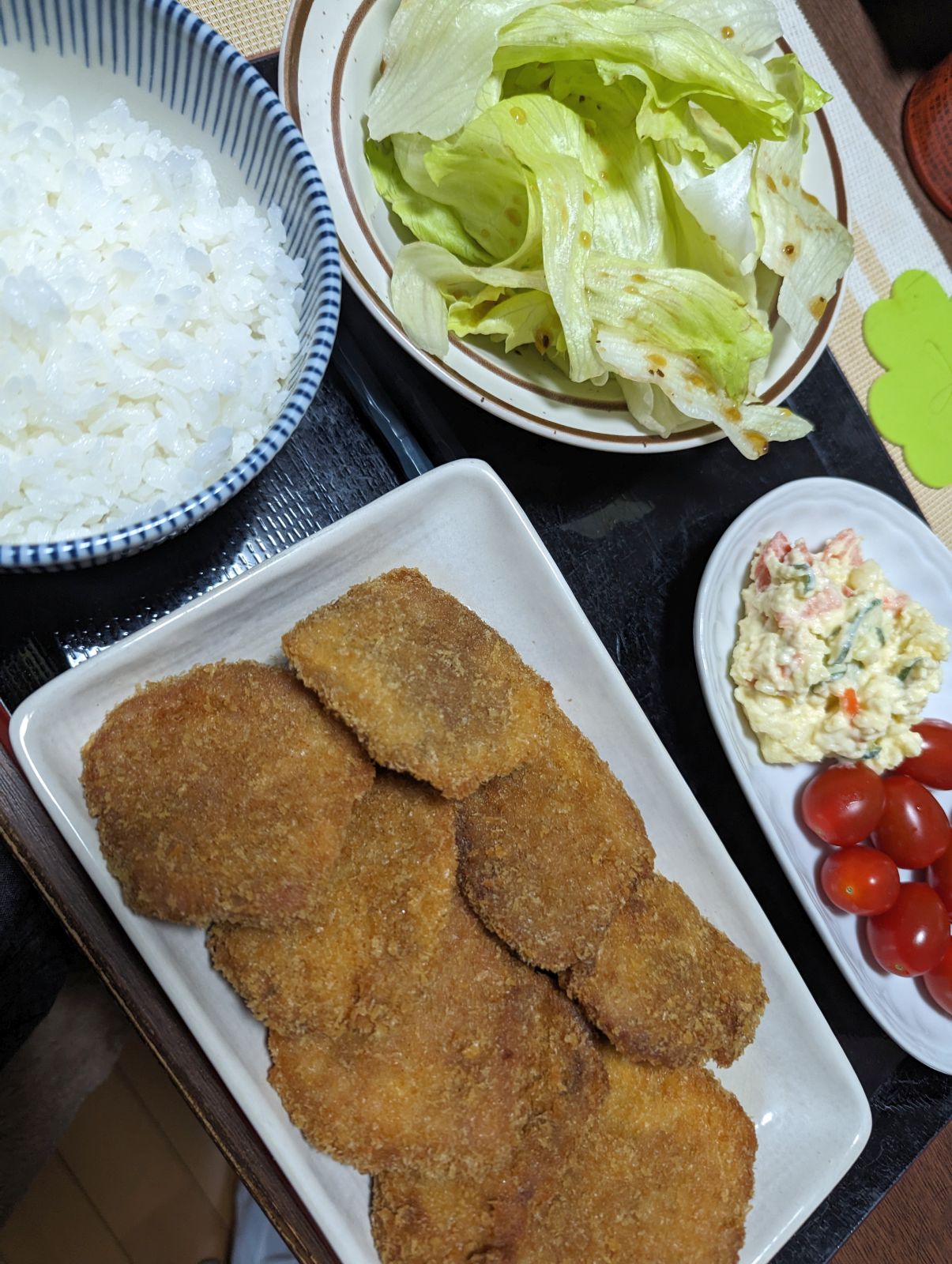 本日の夕食