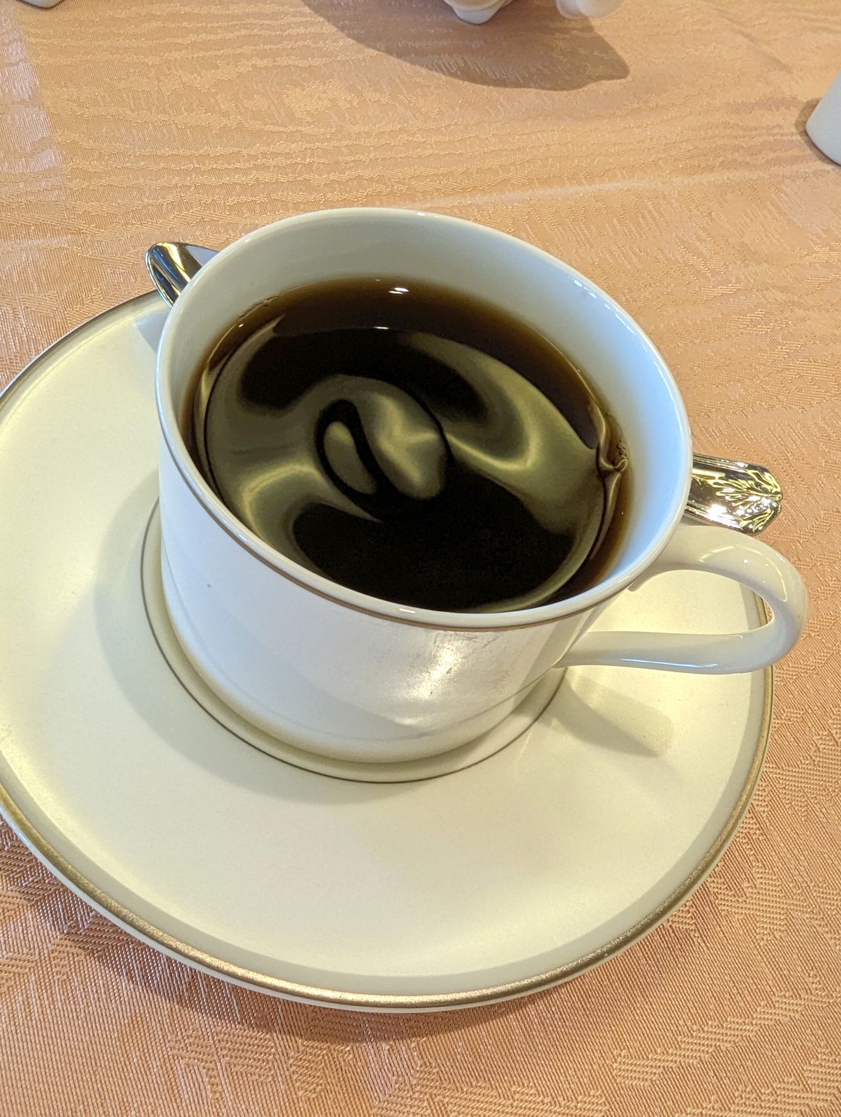 食後のコーヒー