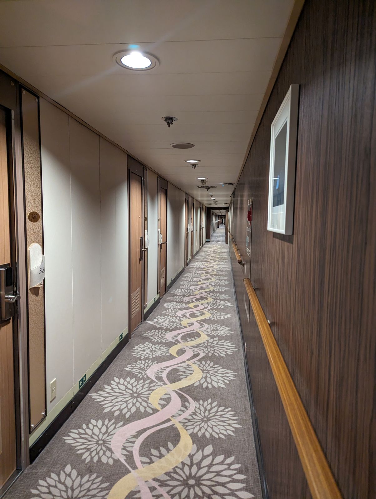 ３階の廊下