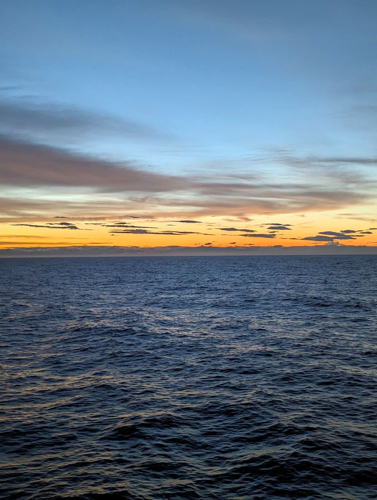 夕焼けの風景