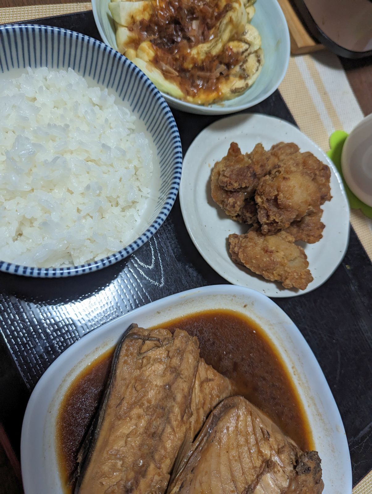 本日の夕食