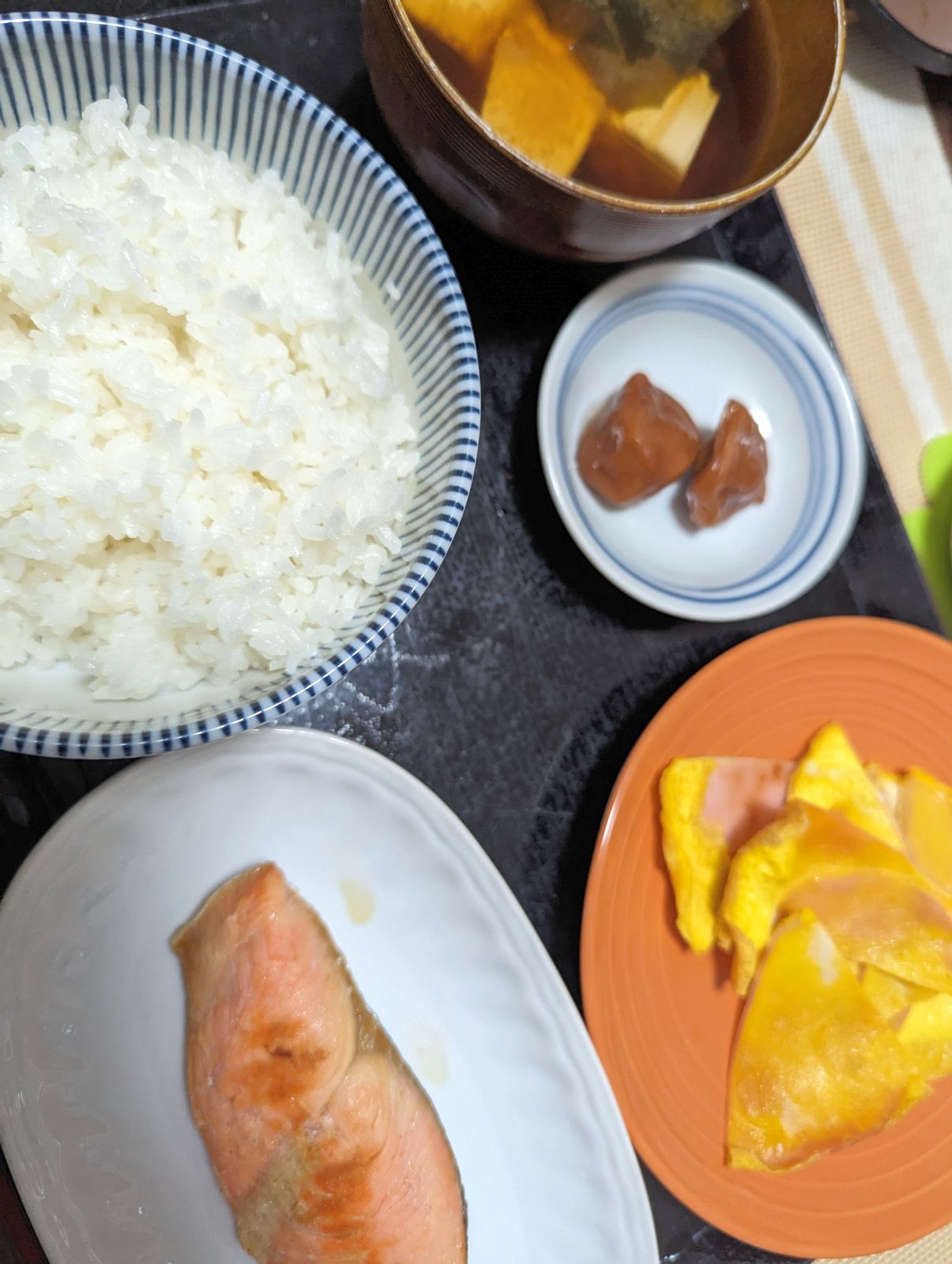 本日の朝食兼昼食