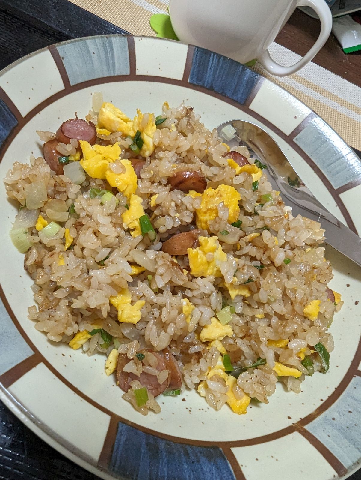 本日の朝食兼昼食