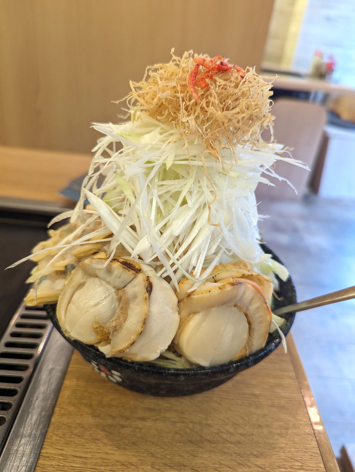 帆立あさりネギ