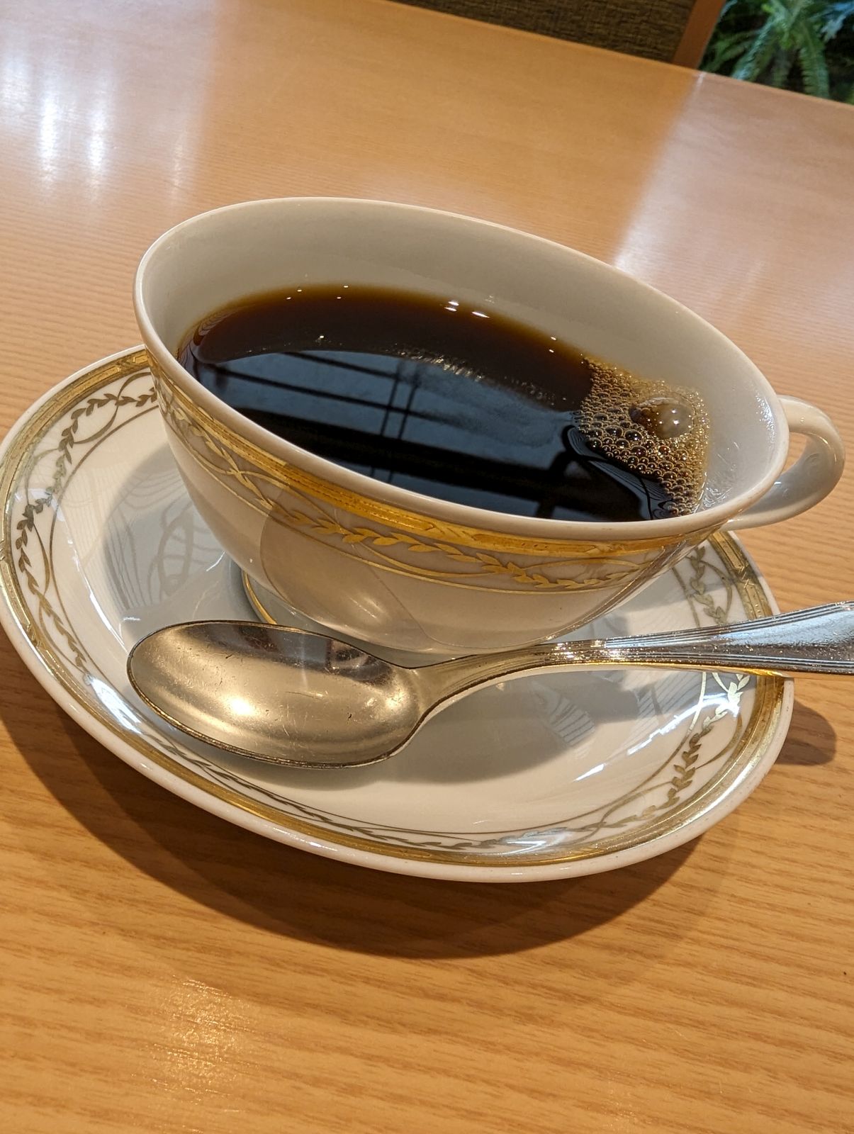 食後のコーヒー