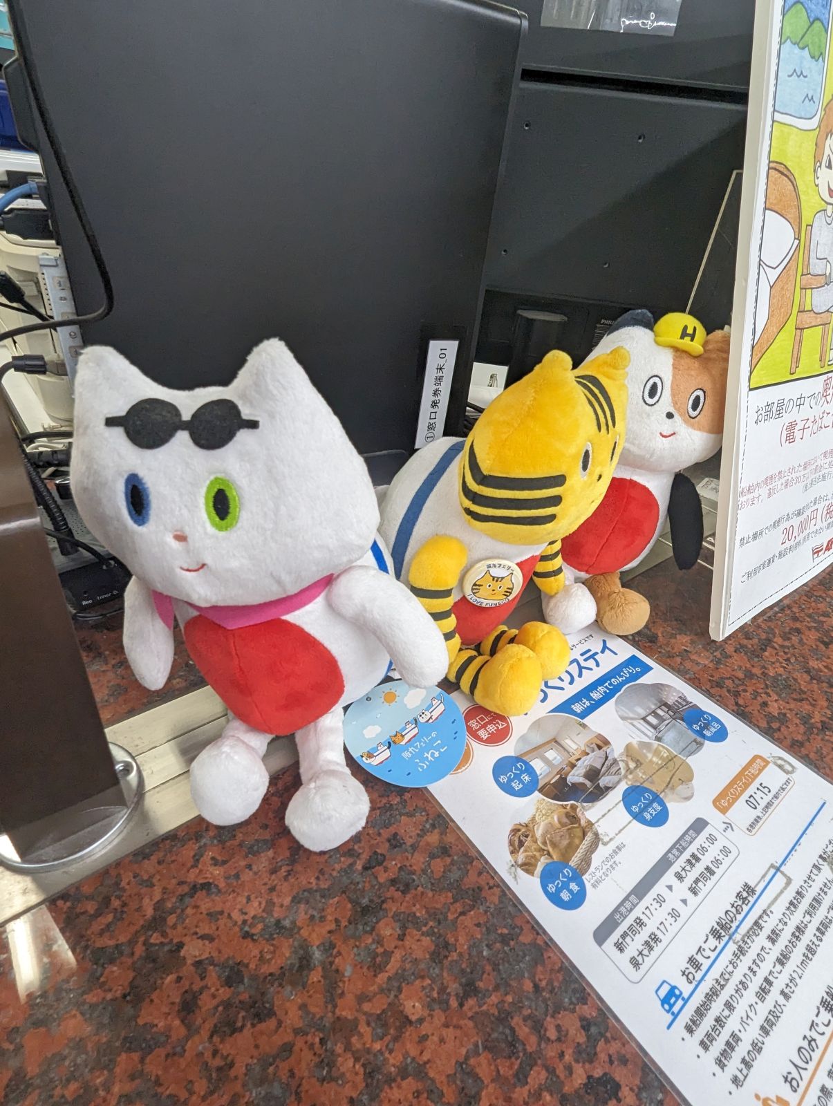 ふねことせつことみけやん