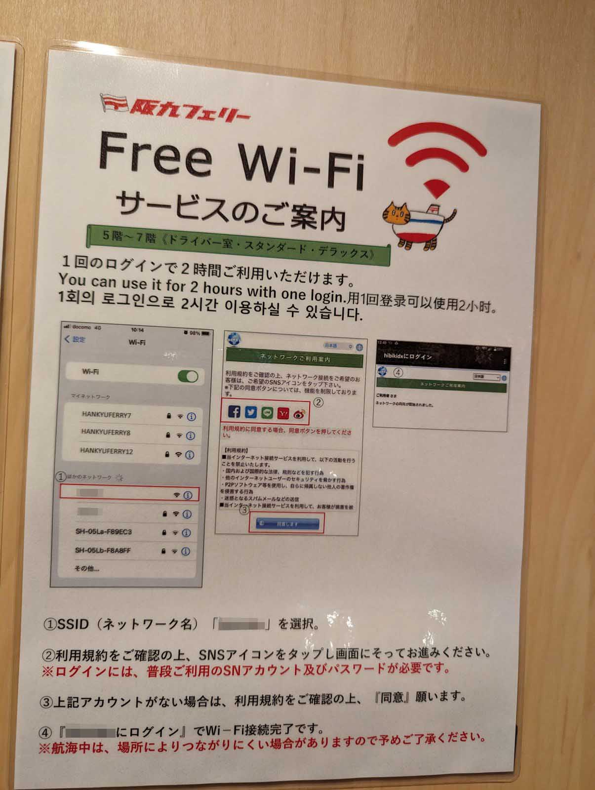 別のFree Wi-Fi