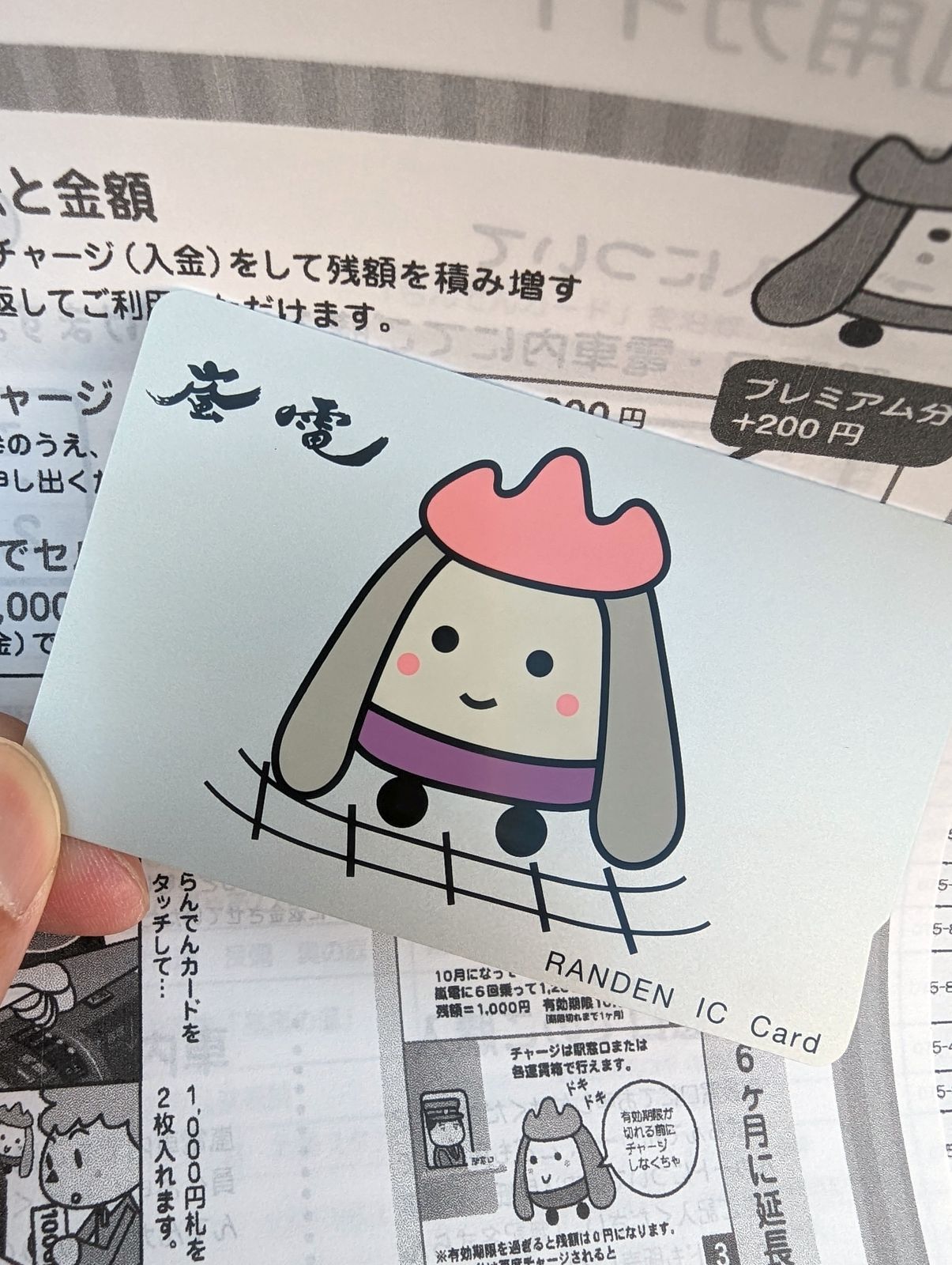 嵐電ICカード