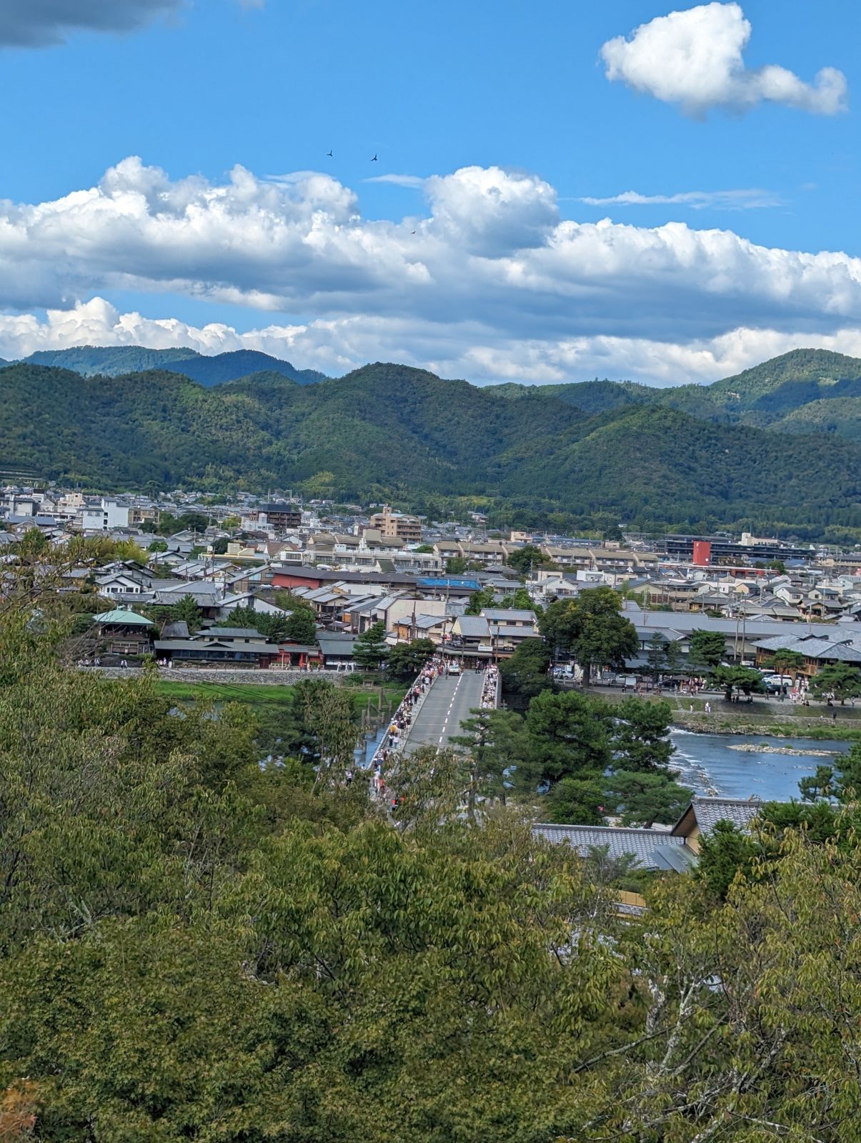 渡月橋の風景