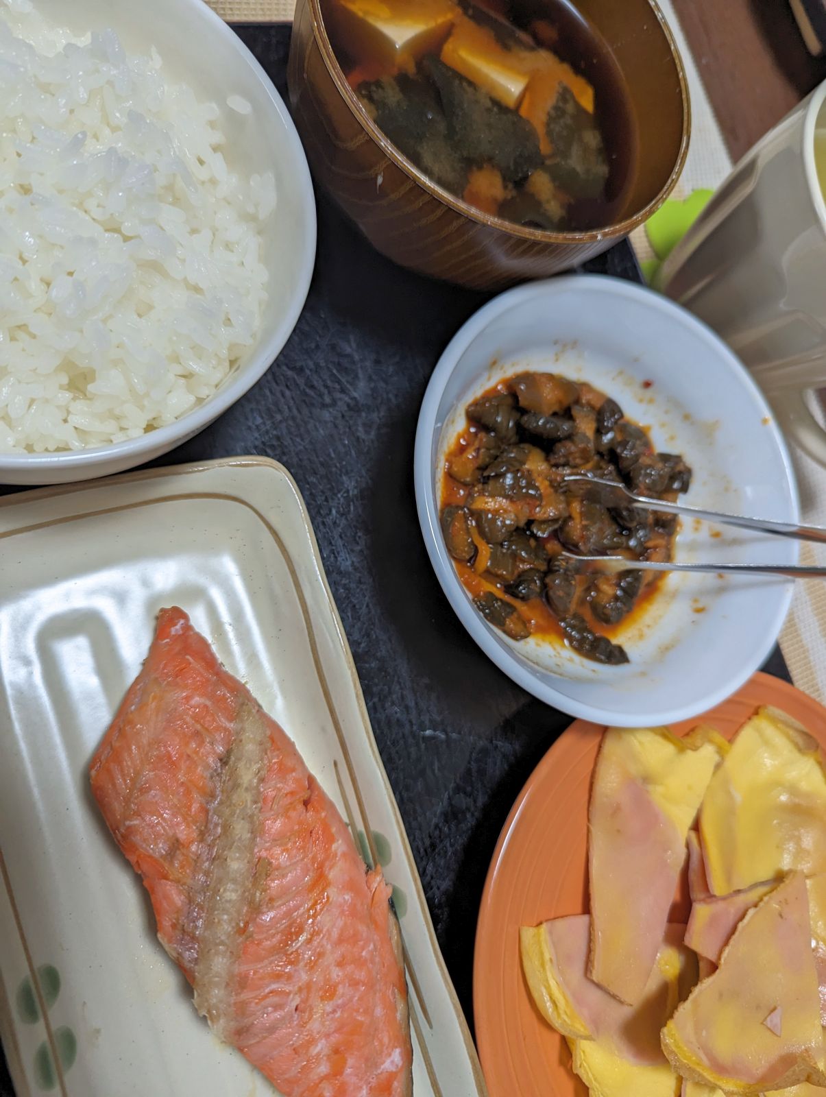 本日の朝食兼昼食