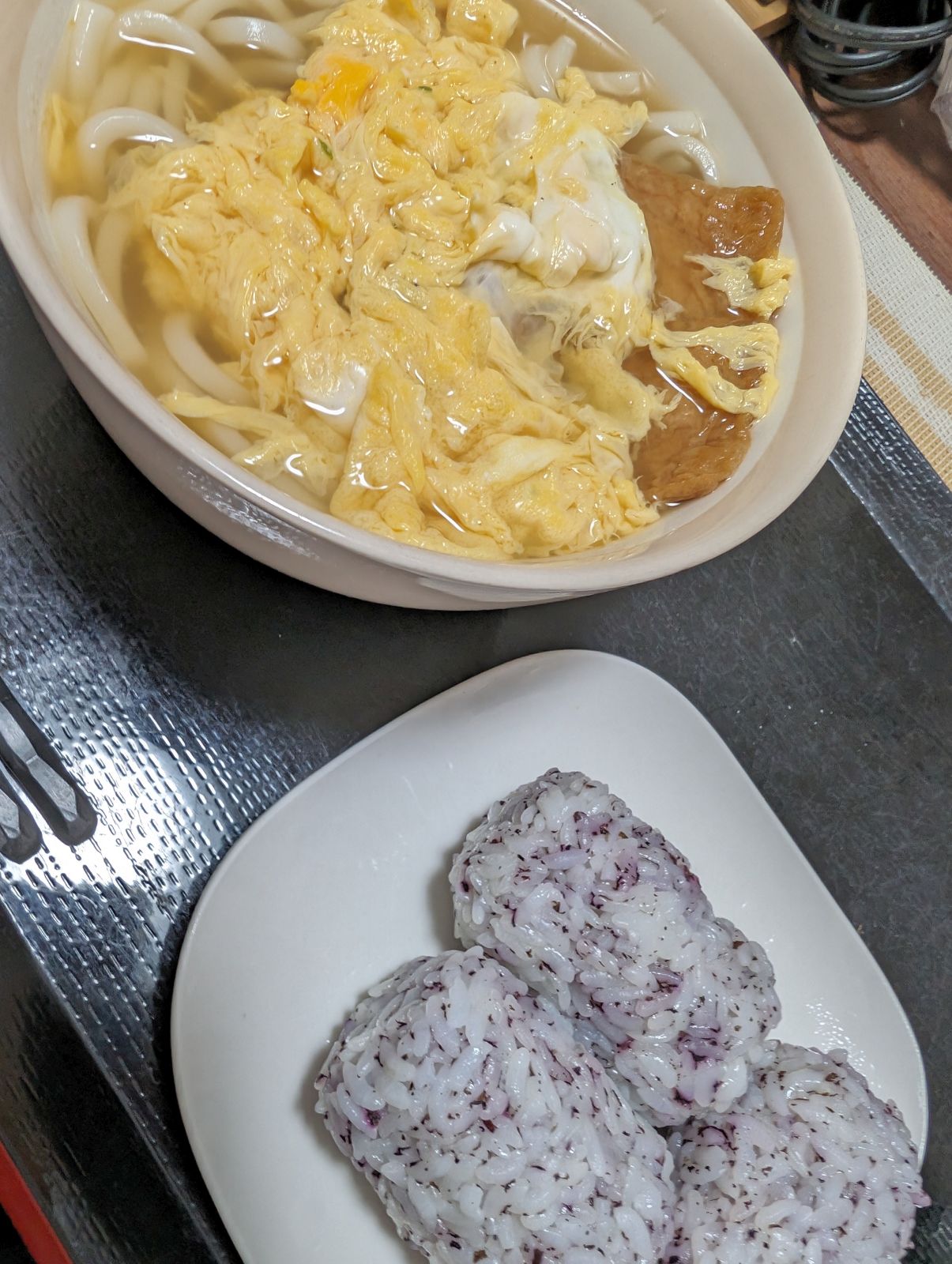 本日の朝食兼昼食