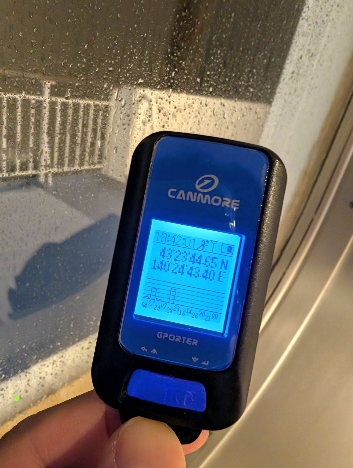 GPSの捕捉