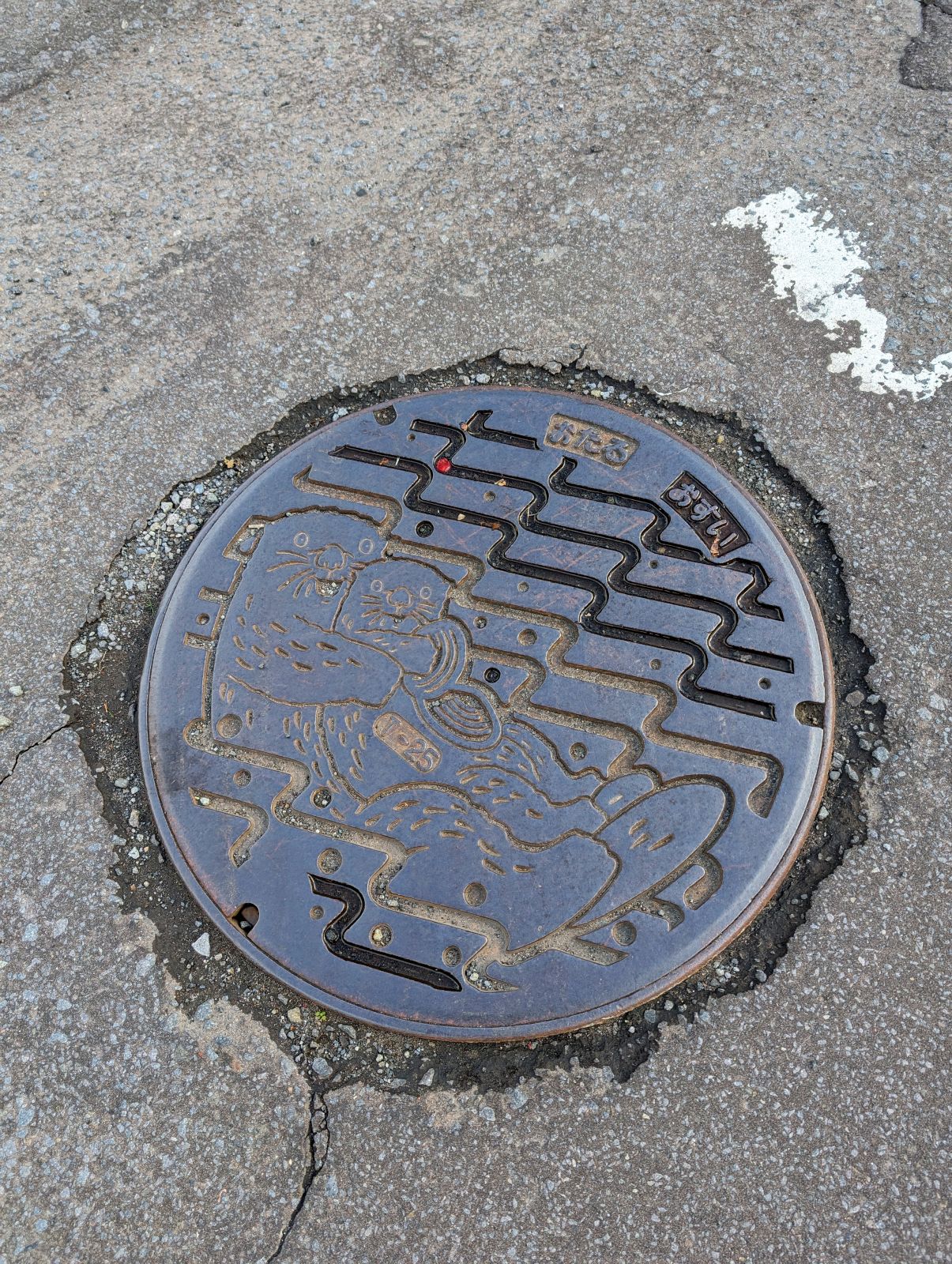小樽のマンホール