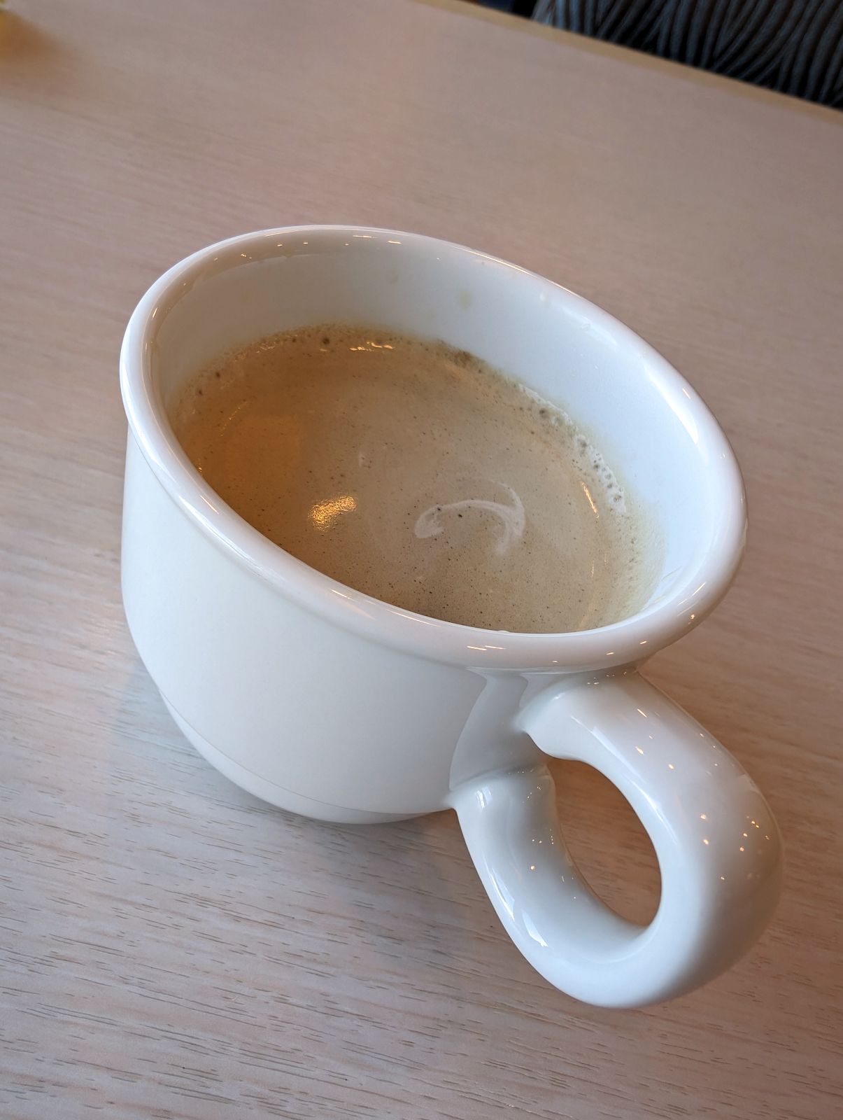 食後のコーヒー