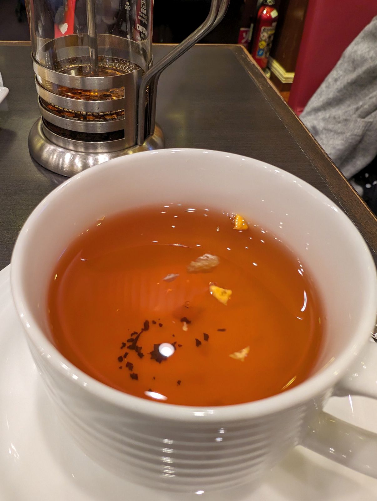 砂糖入り紅茶