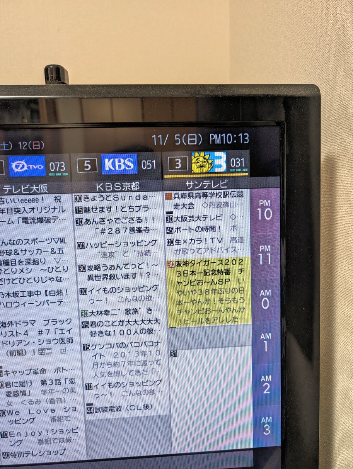 サンテレビの特番