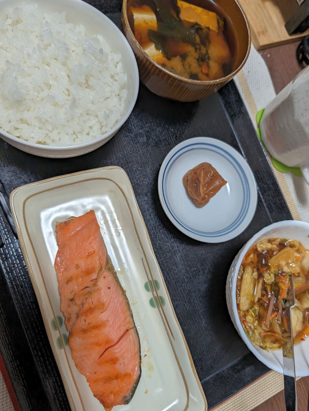 本日の朝食兼昼食