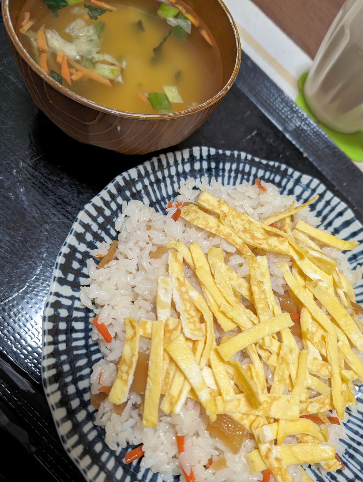 本日の朝食兼昼食