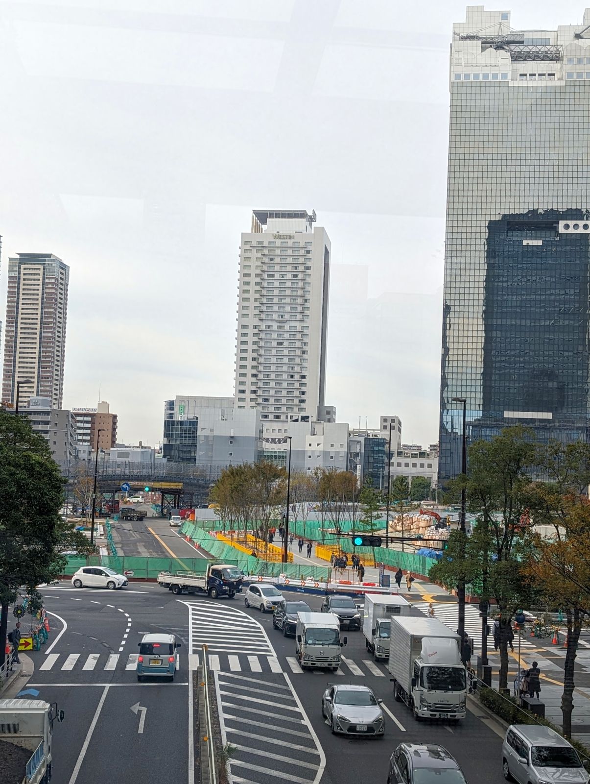 新梅田シティ方面への通路