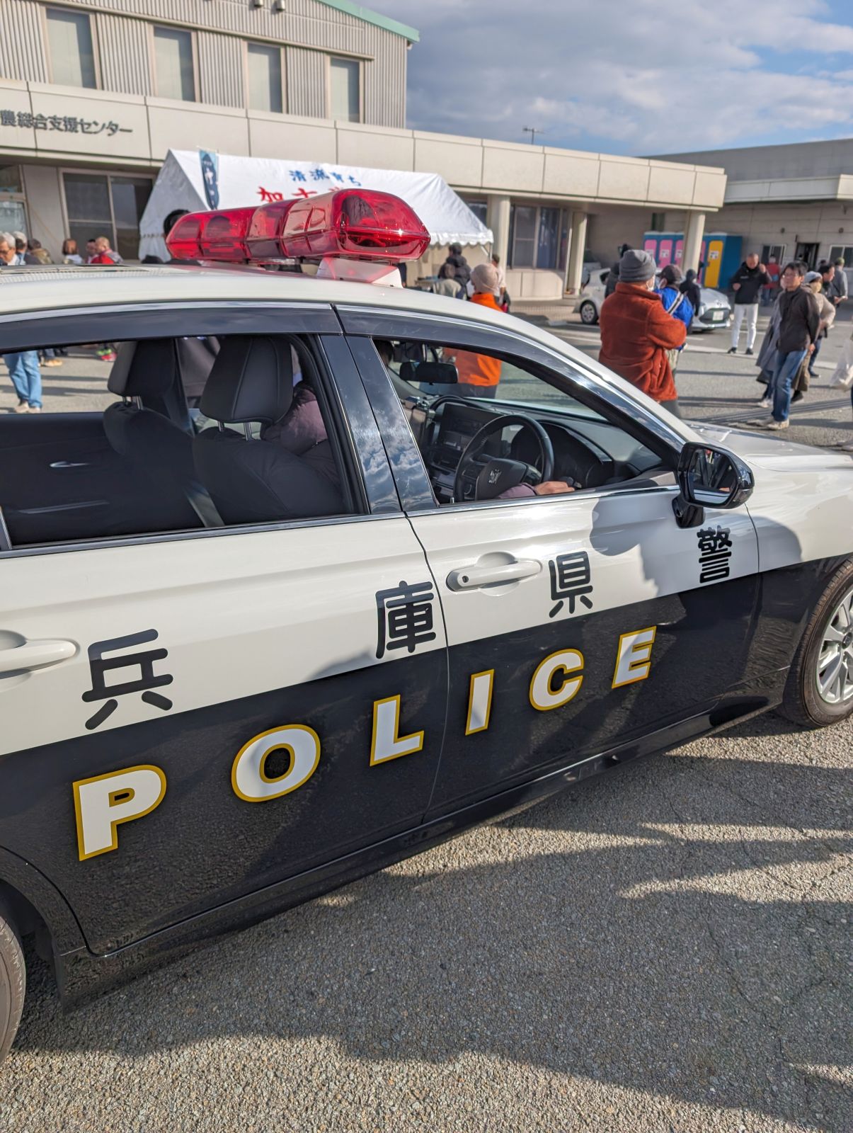 パトカーの試乗
