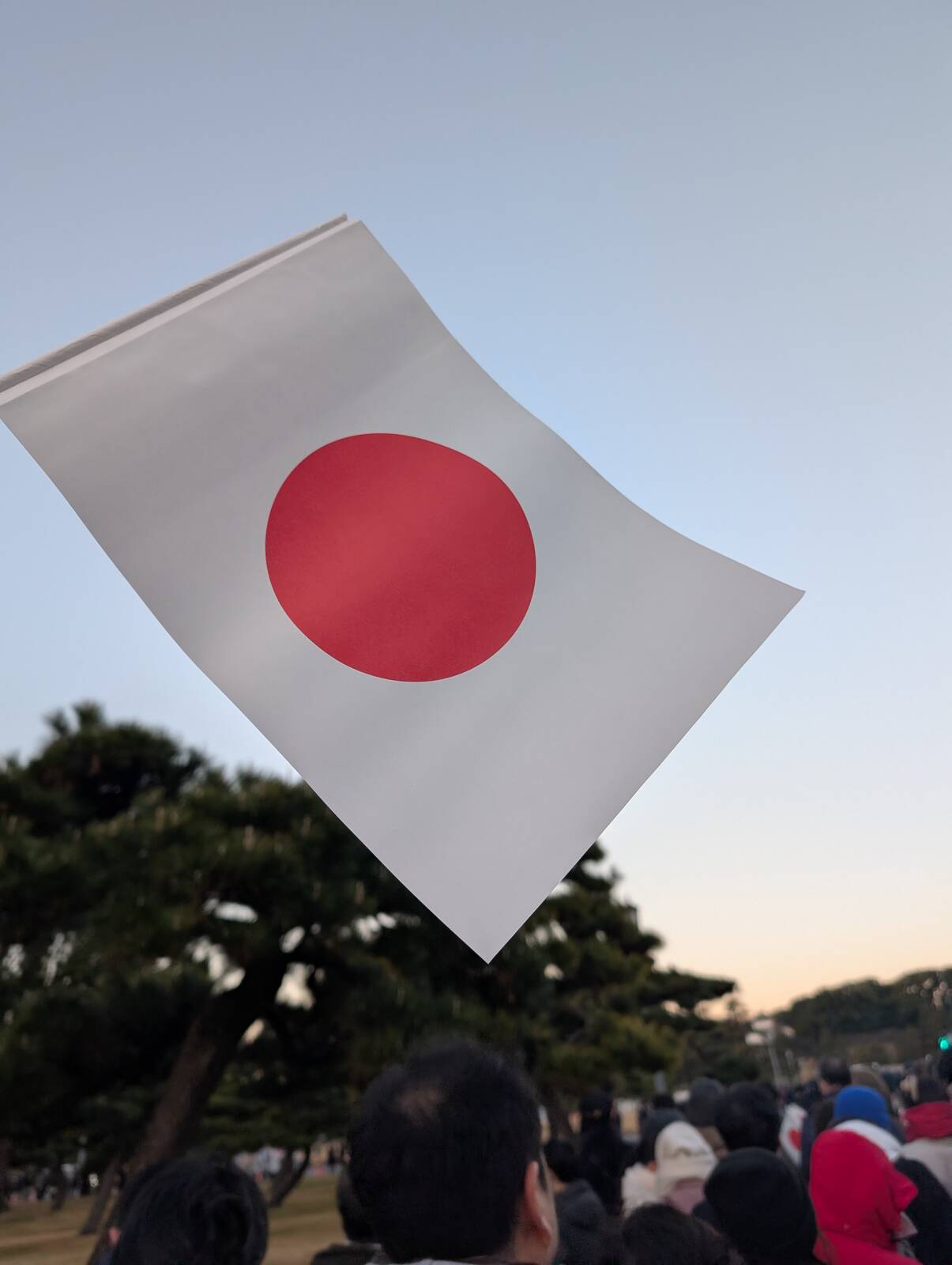 国旗の配布