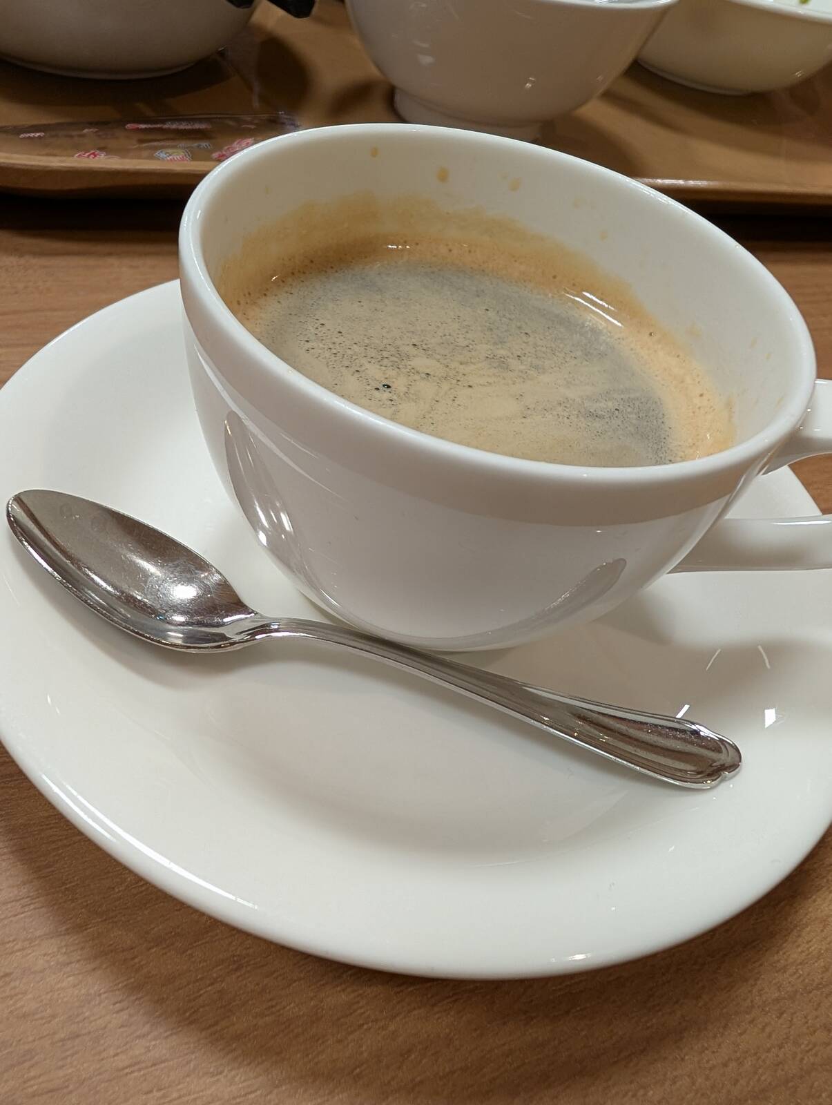 食後のコーヒー