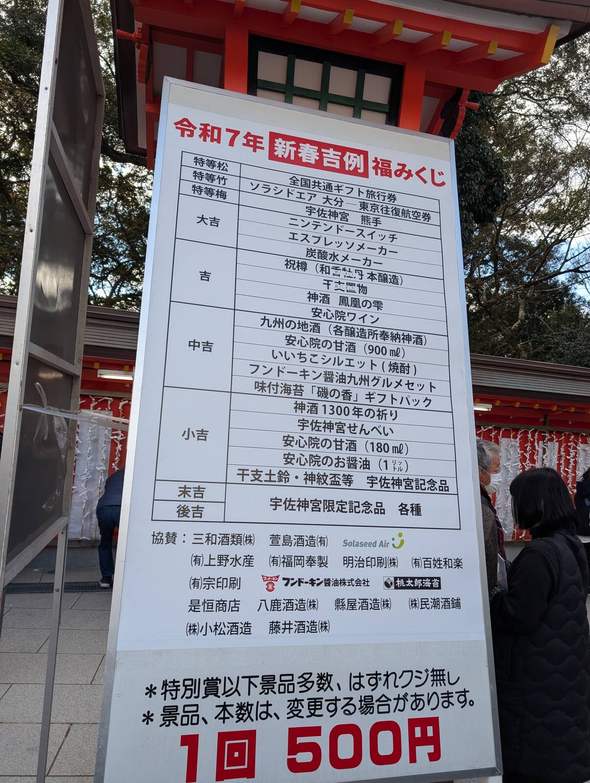 新春恒例福みくじ
