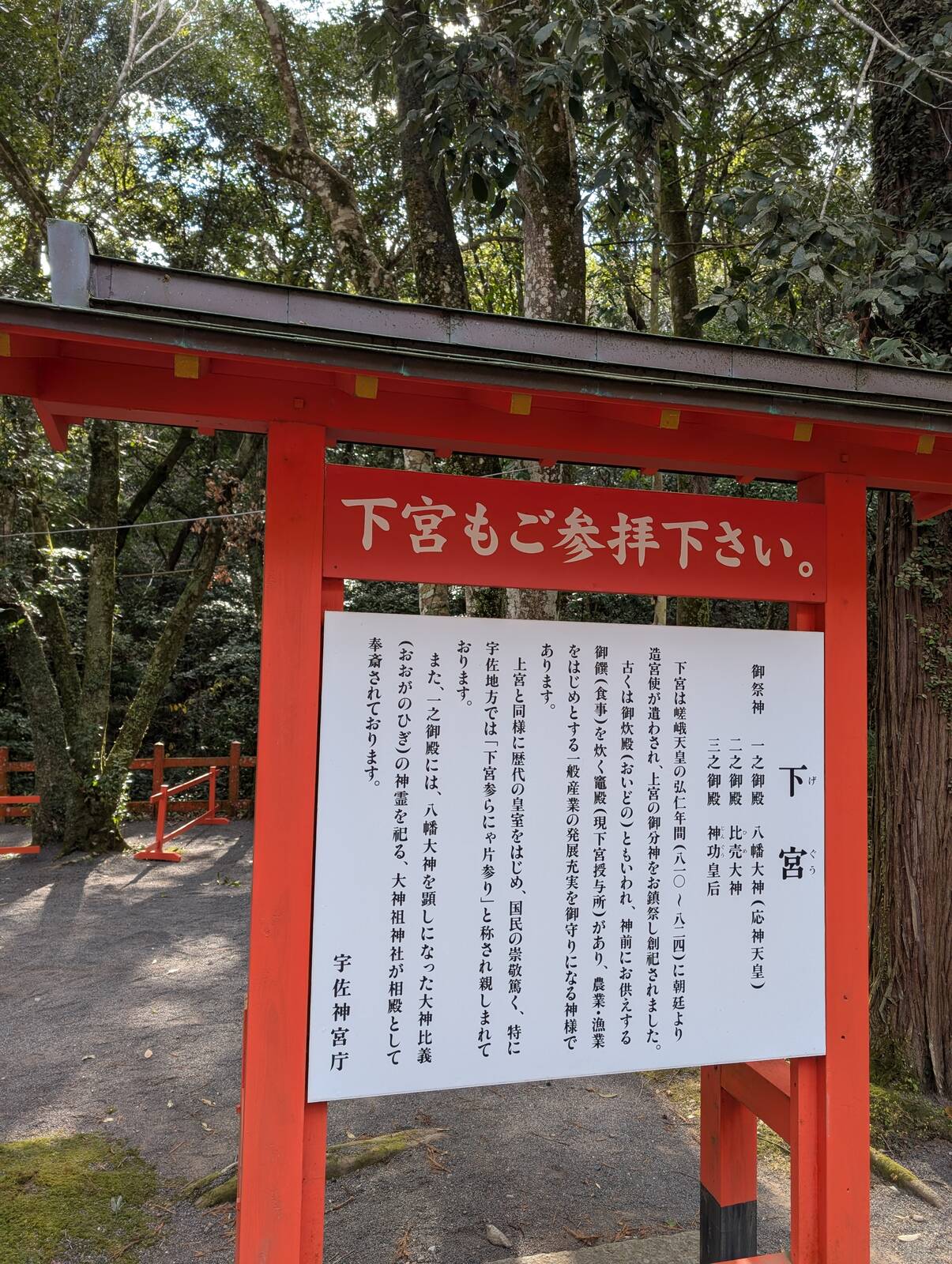 下宮について