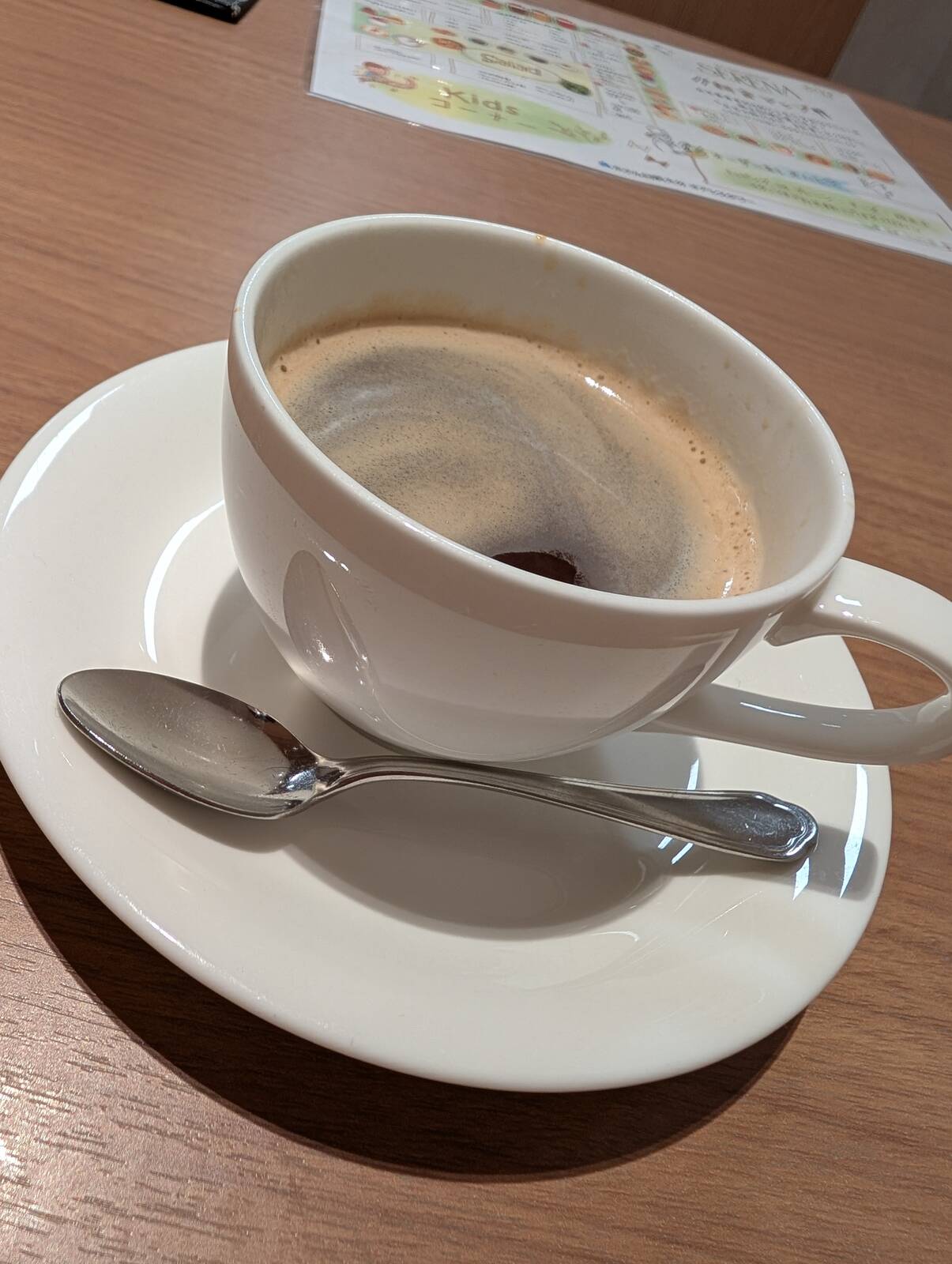 食後のコーヒー