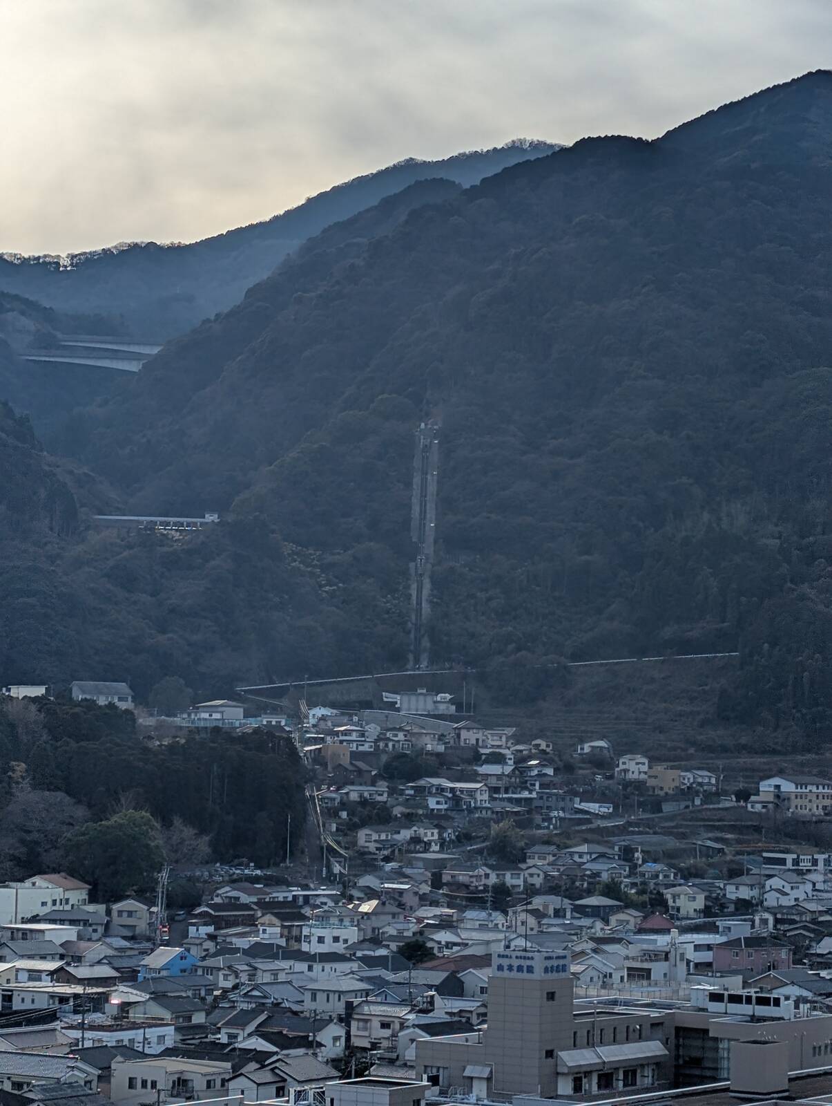 別府ラクテンチ方面
