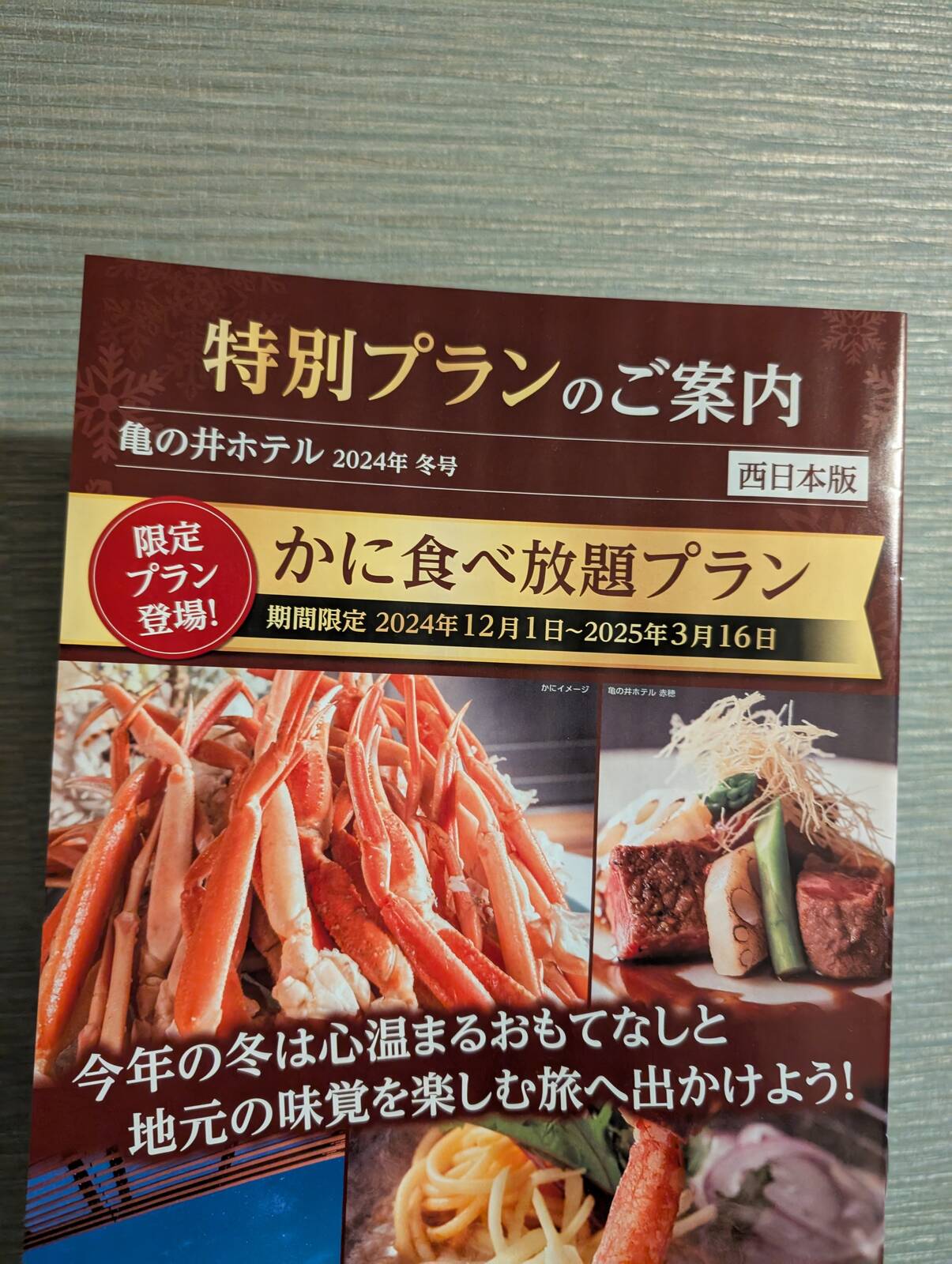 特別プランのご案内