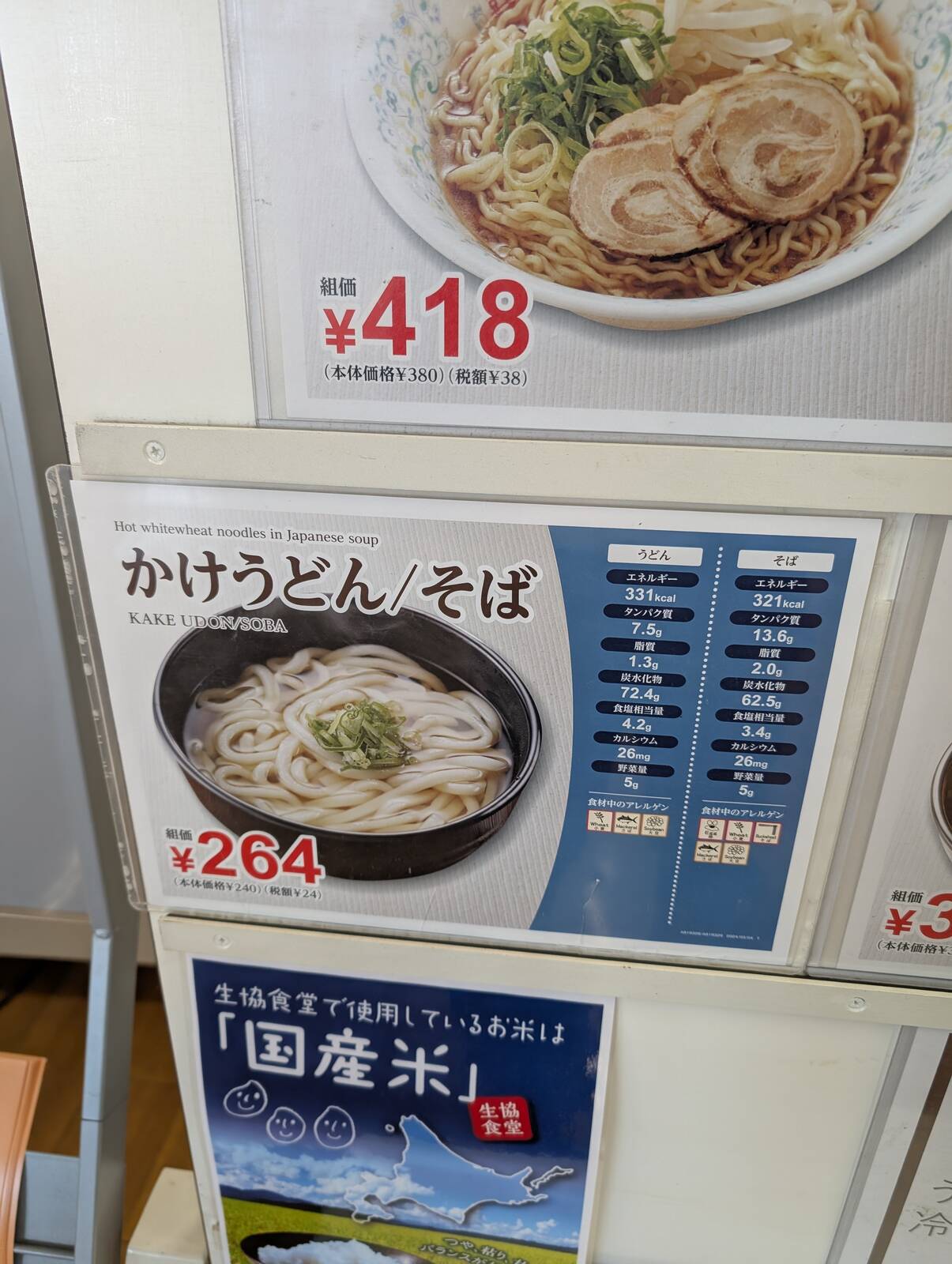 本日の昼食候補