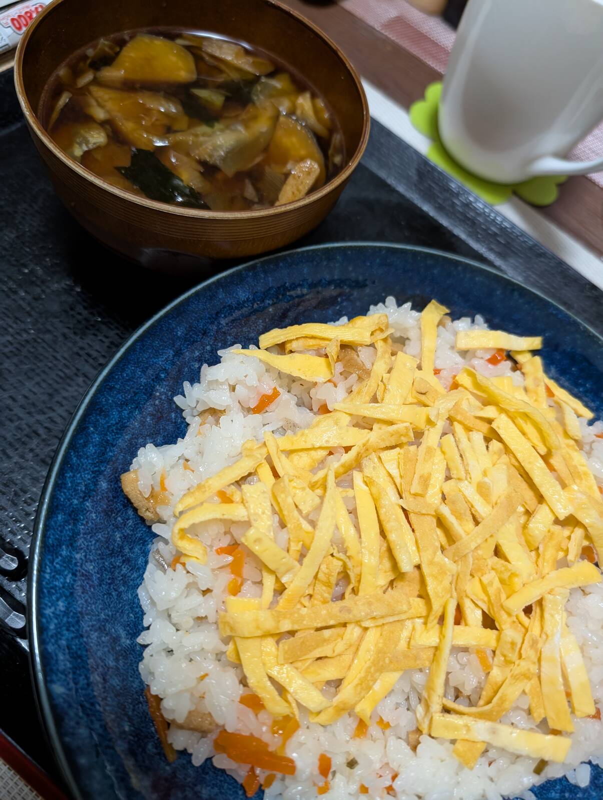 本日の朝食兼昼食