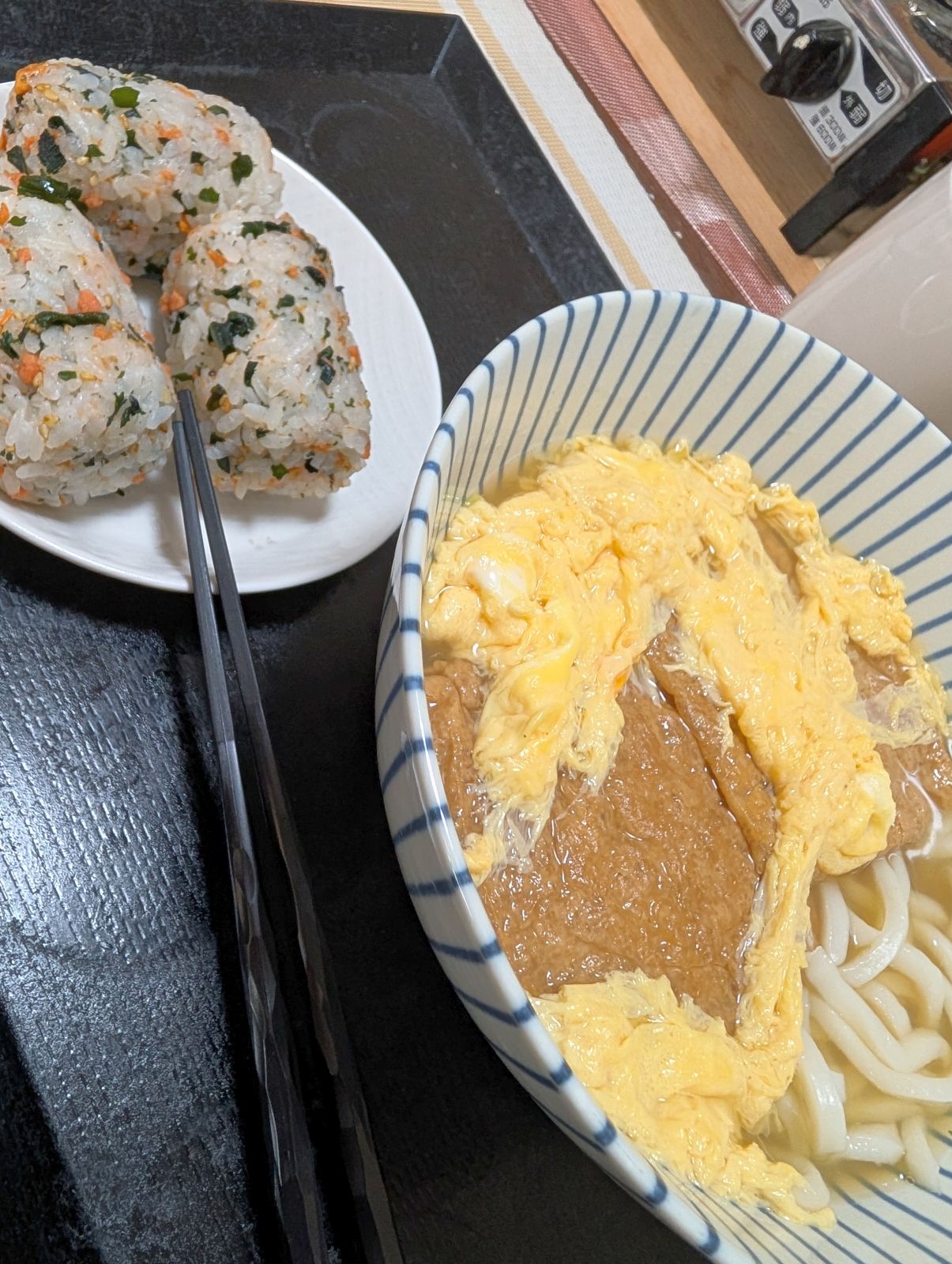 本日の朝食兼昼食