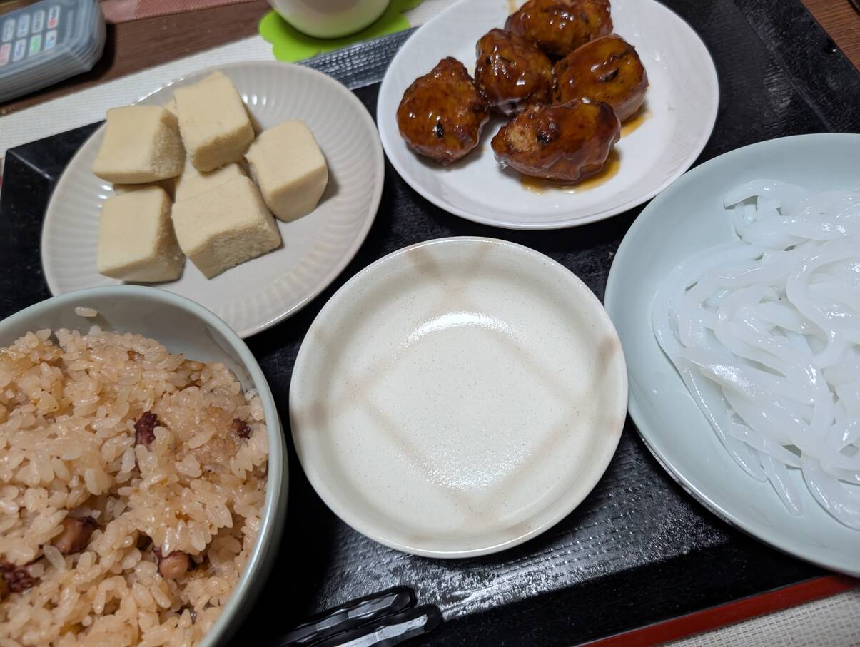 本日の夕食
