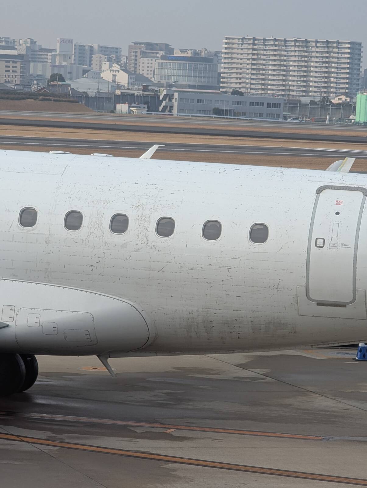 機体の表面
