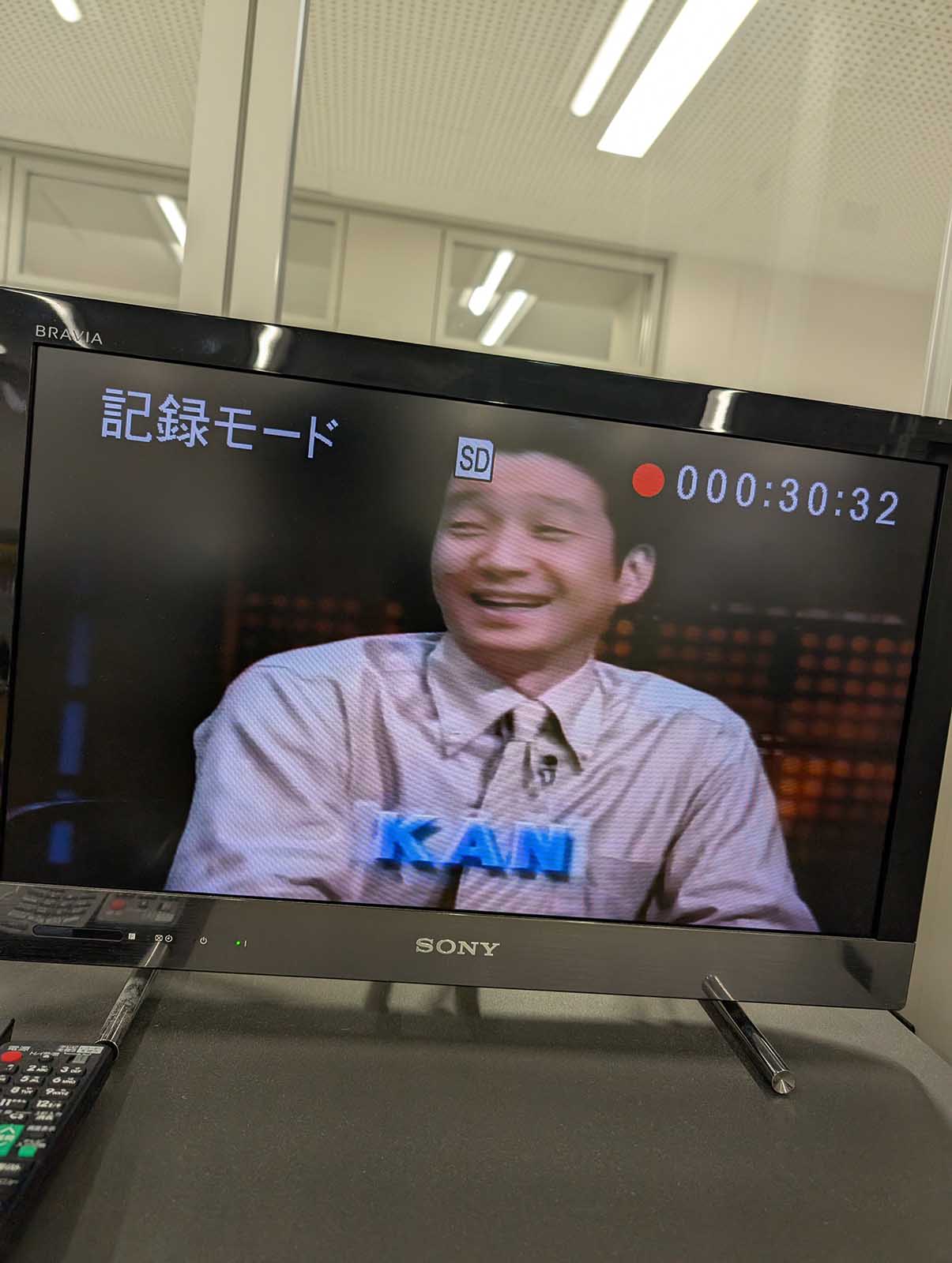 ビデオテープの再生