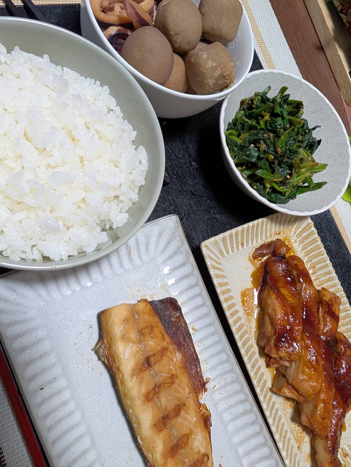 本日の夕食